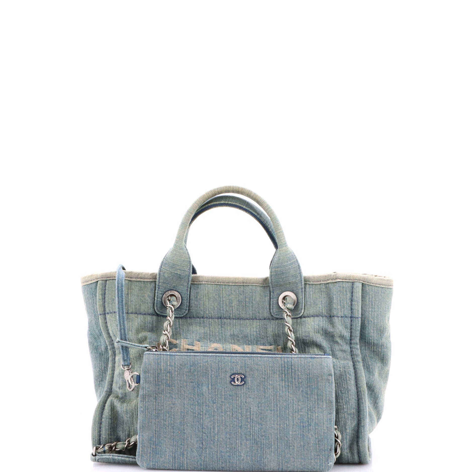 Chanel Deauville NM Tote Denim Small Size ONE SIZE - 1 Thumbnail