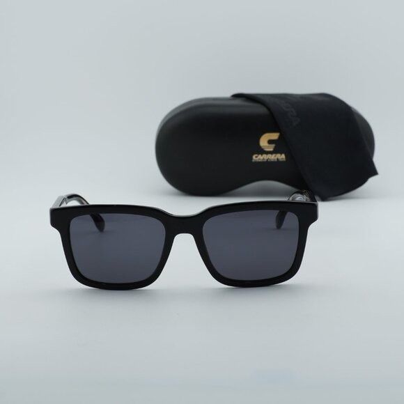 Carrera CARRERA 251/S 0807 IR Sunglasses Black Square Frame, Grey Size ONE SIZE - 12 Thumbnail