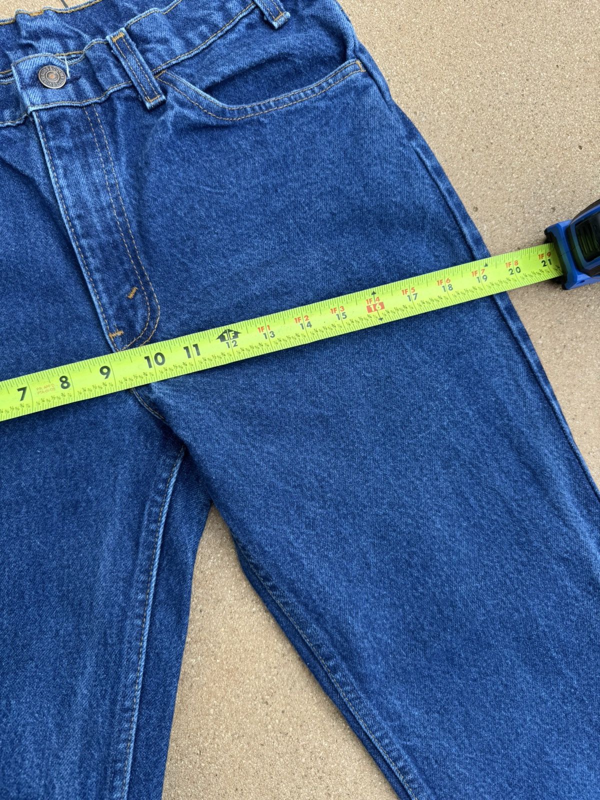 Levi's Vtg 80’s Levi’s 684 Orange Tab Bellbottom Flare Jeans 31x28 Size US 31 - 12 Thumbnail