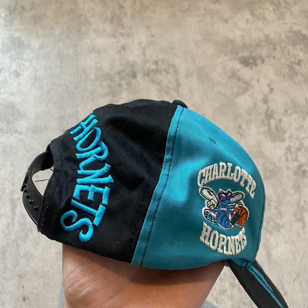 NBA 90s Vintage Retro Charlotte Hornets snapback hat rap hip hop Size ONE SIZE - 3 Thumbnail