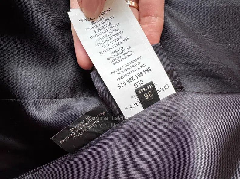 Versace Versace Plaid coat Size XS / US 0-2 / IT 36-38 - 8 Thumbnail