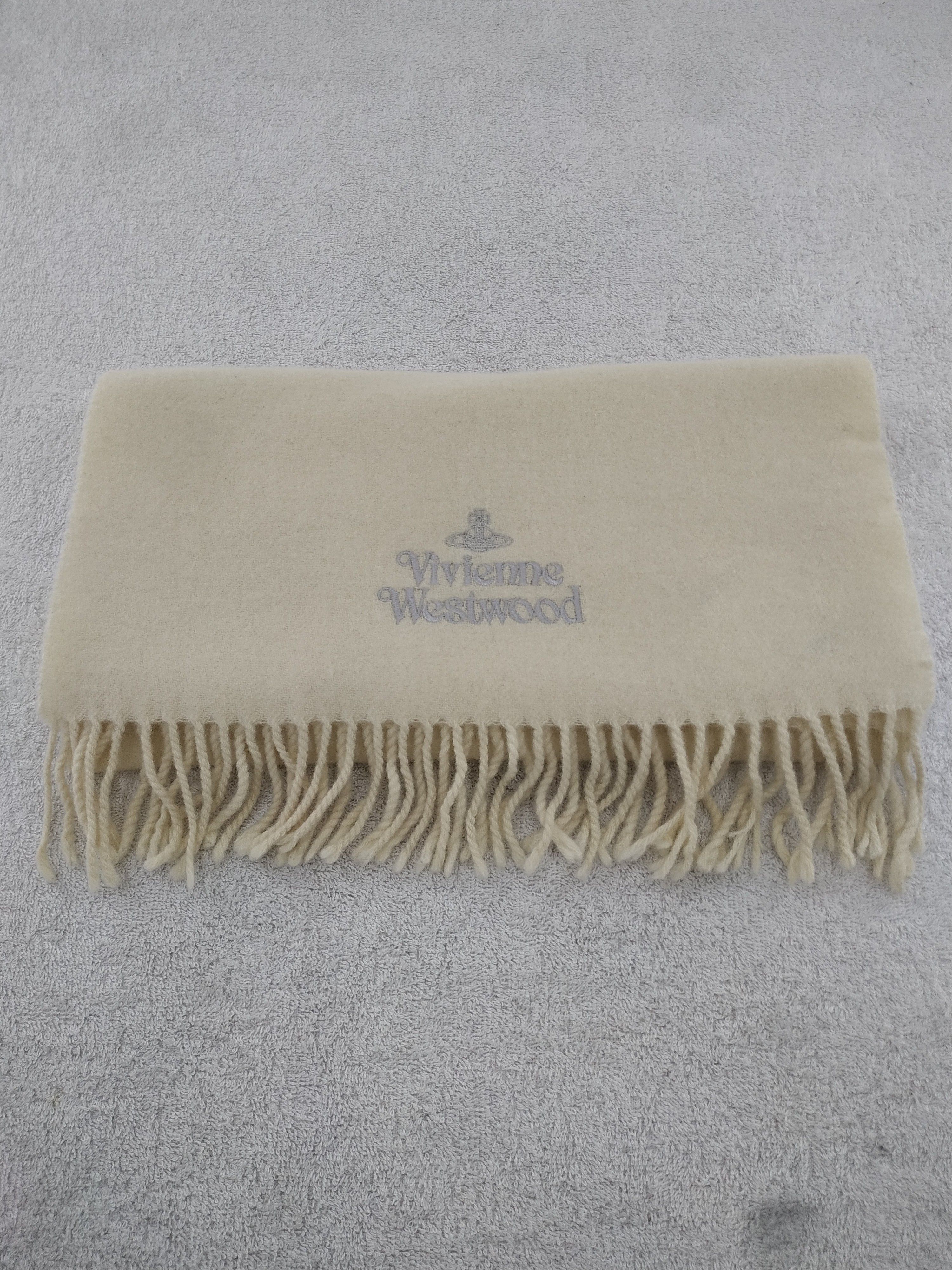 Vivienne Westwood Vintage Vivienne Westwood Wool Scarf/Muffler/Neckwear MF107 Size ONE SIZE - 3 Thumbnail