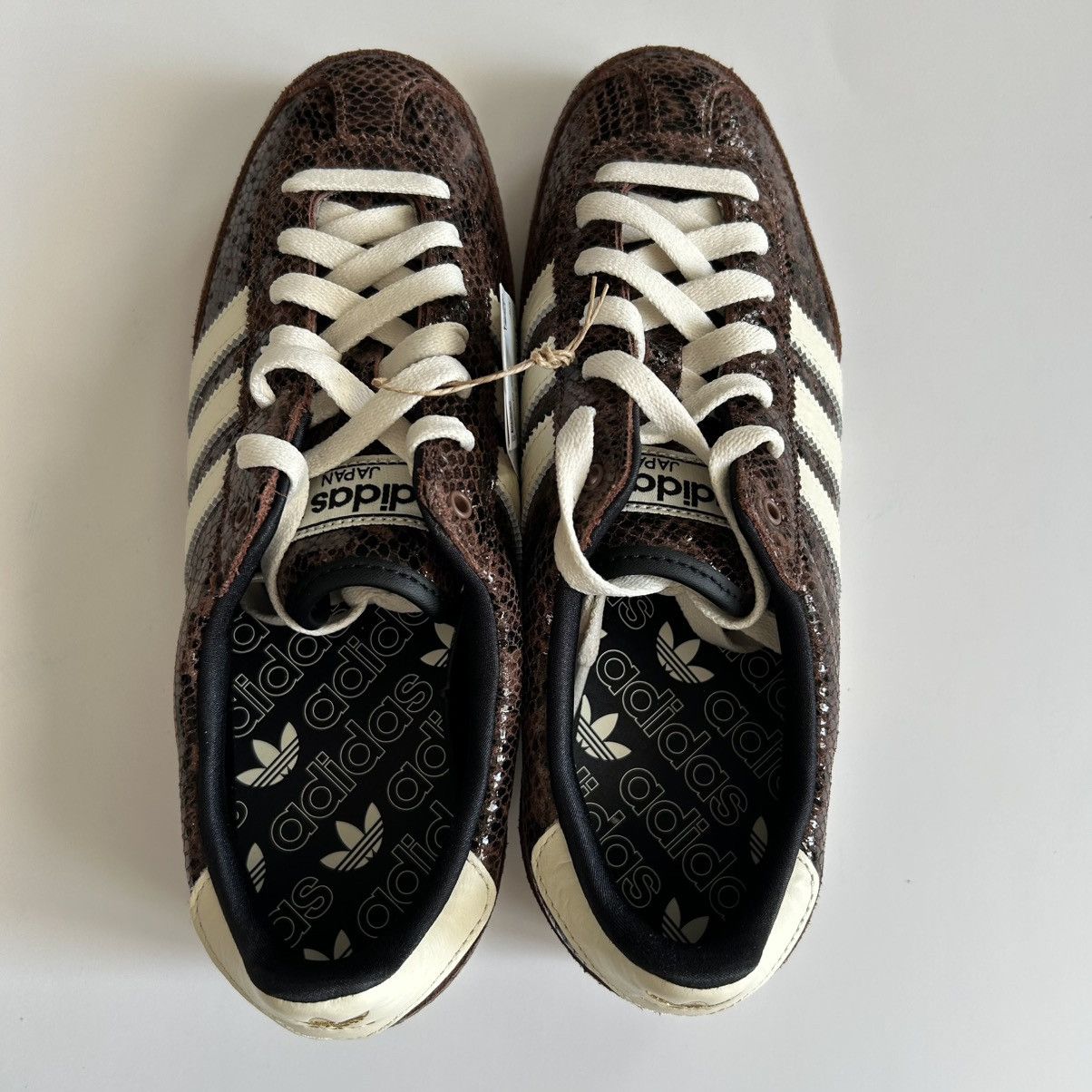Adidas Adidas Japan Preloved Brown Snakeskin 🐍-W8 Size US 8 / IT 38 - 5 Thumbnail