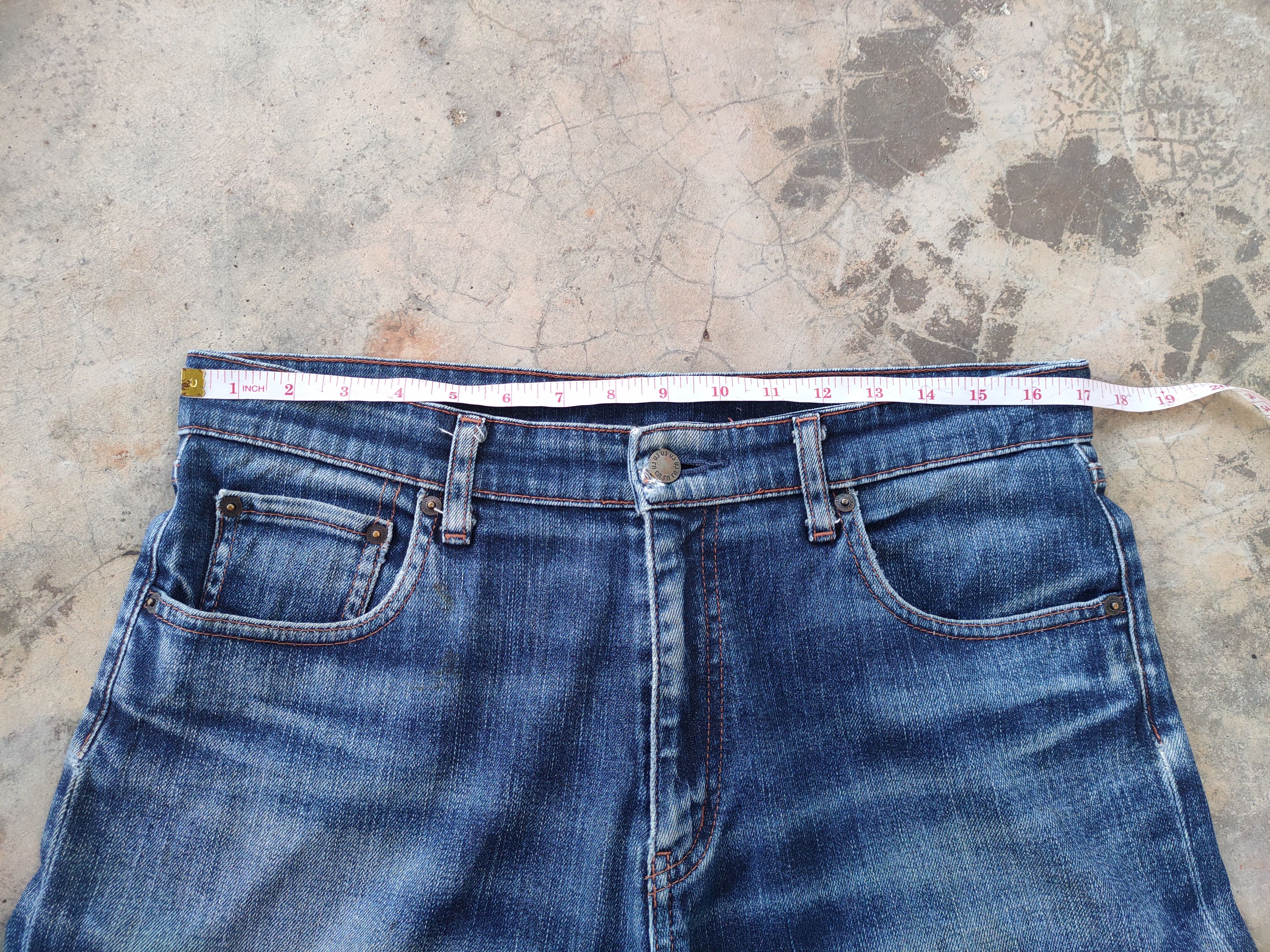 Japanese Brand W34 VINTAGE JAPANESE FADED DISTRESSED RIPPED JEANS PANTS Size US 34 / EU 50 - 7 Thumbnail