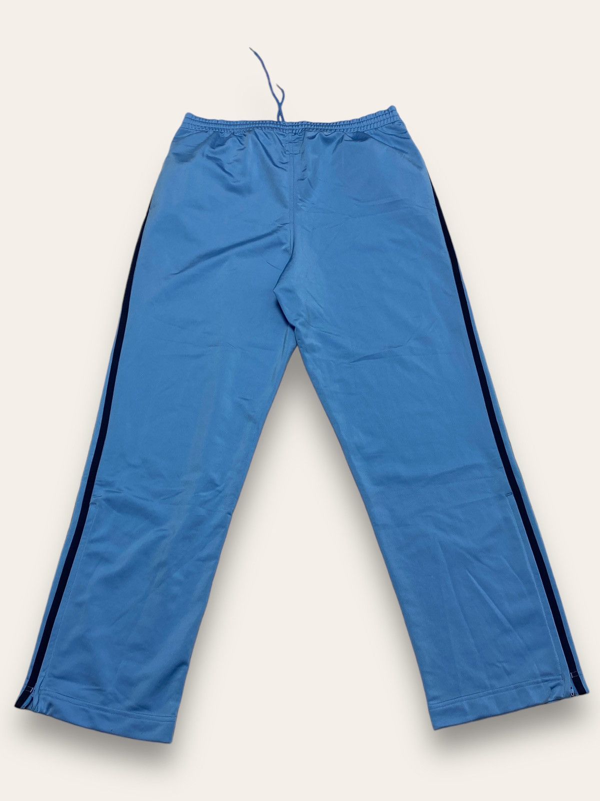 Adidas Vintage ADIDAS Originals Blue Track Pants Y2K Wide Baggy Size US 34 / EU 50 - 8 Thumbnail