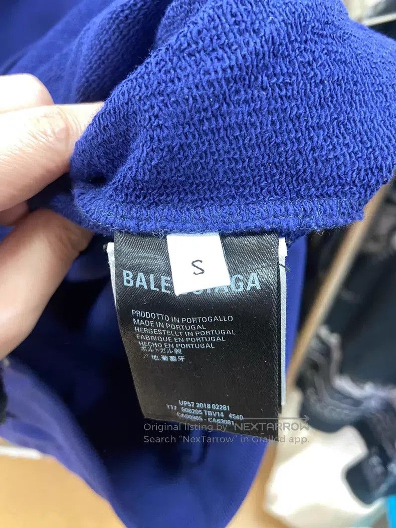 Balenciaga Balenciaga Hoodie Size US S / EU 44-46 / 1 - 4 Thumbnail