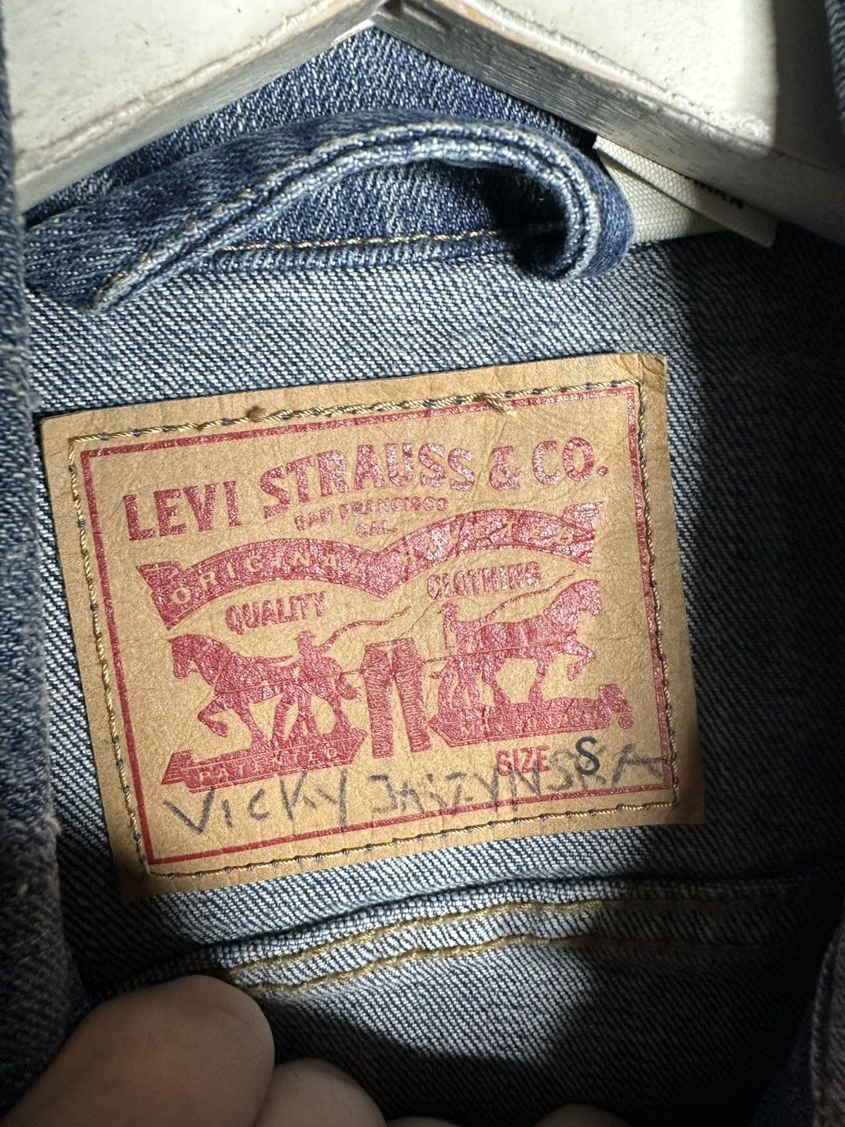Levi's Levi’s Levi Strauss & Co Denim Jeans Trucker Jacket Size S Size S / US 4 / IT 40 - 4 Thumbnail