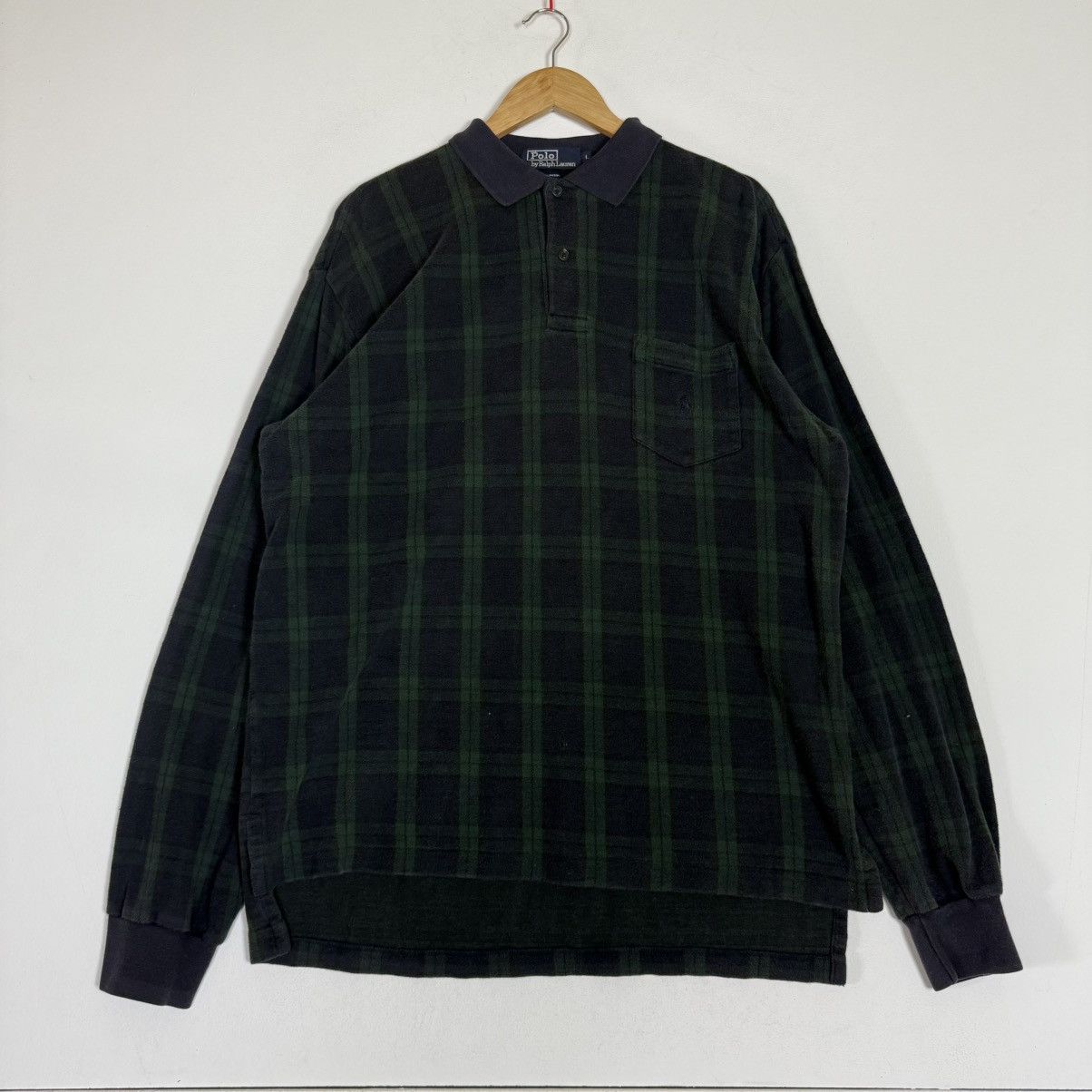 Polo Ralph Lauren Vintage Polo By Ralph Lauren Long Sleeve Made in Canada Size US L / EU 52-54 / 3 - 1 Thumbnail