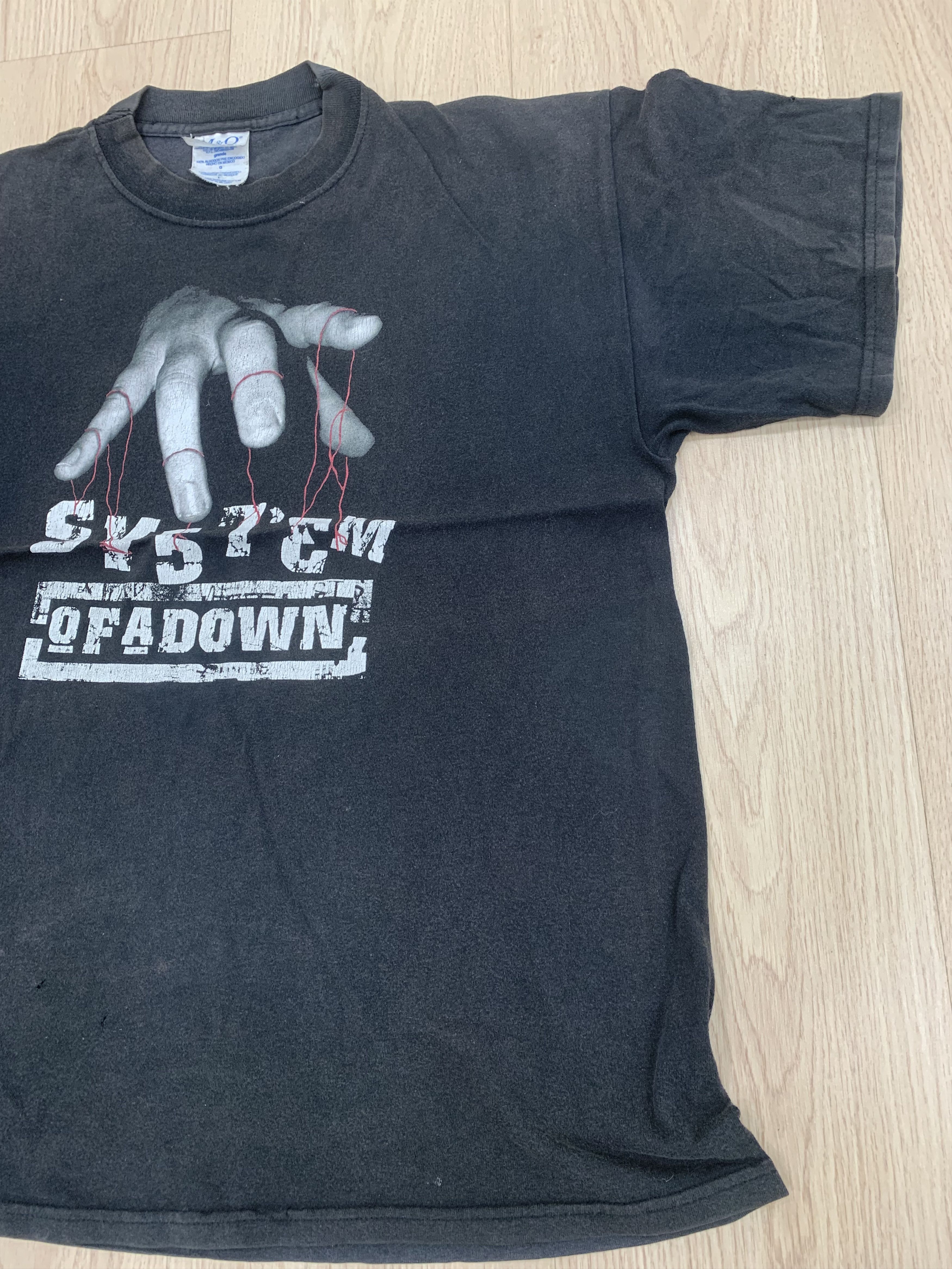 Band Tees SYSTEM OF A DOWN BAND TOUR DEFTONES LIMP BIZKIT KORN RAPTEE Size US L / EU 52-54 / 3 - 4 Thumbnail