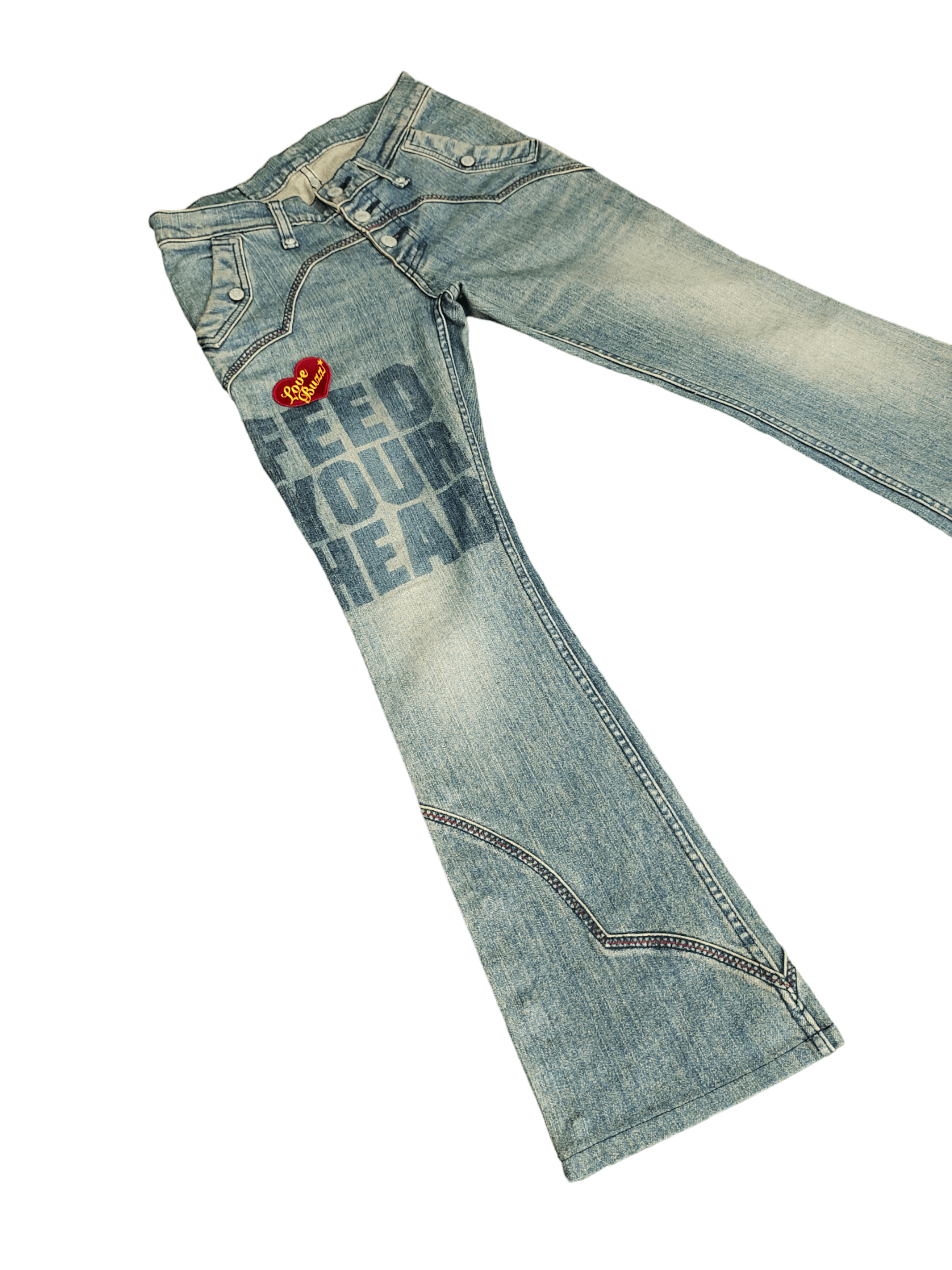 Hysteric Glamour 1990s Flare Jeans Kinky Hysteric Glamour Denim Boot Cut Size US 27 - 1 Thumbnail