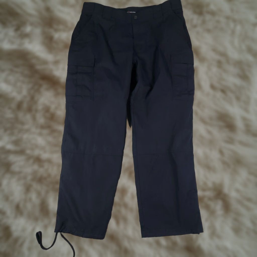 5.11 Tactical Cargo Pants Mens Size 42x32 Navy Blue Outdoor Workwear