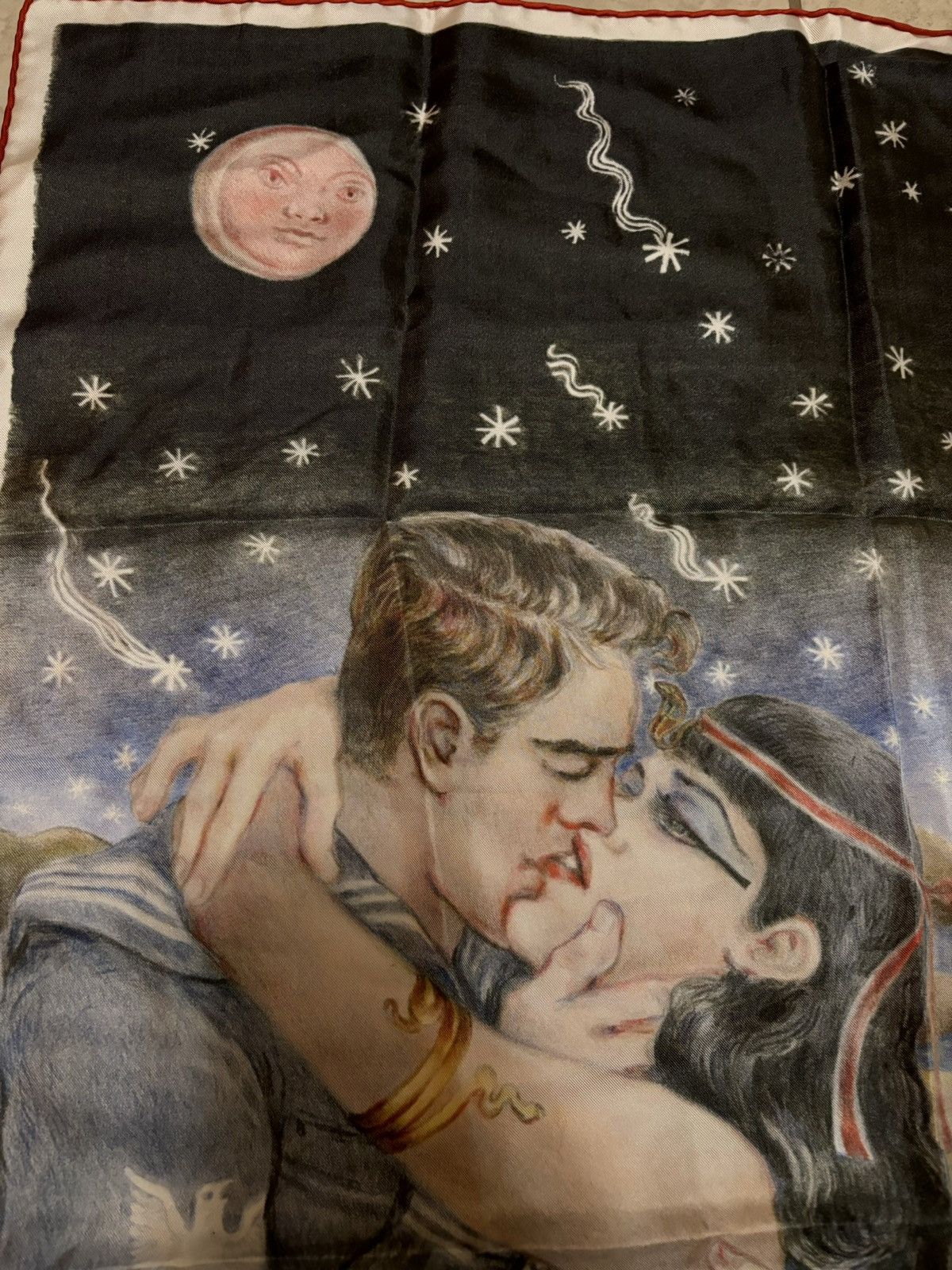 Prada 1 of 1 signed AW16 Prada Impossible True Love foulard scarf Size ONE SIZE - 12 Thumbnail