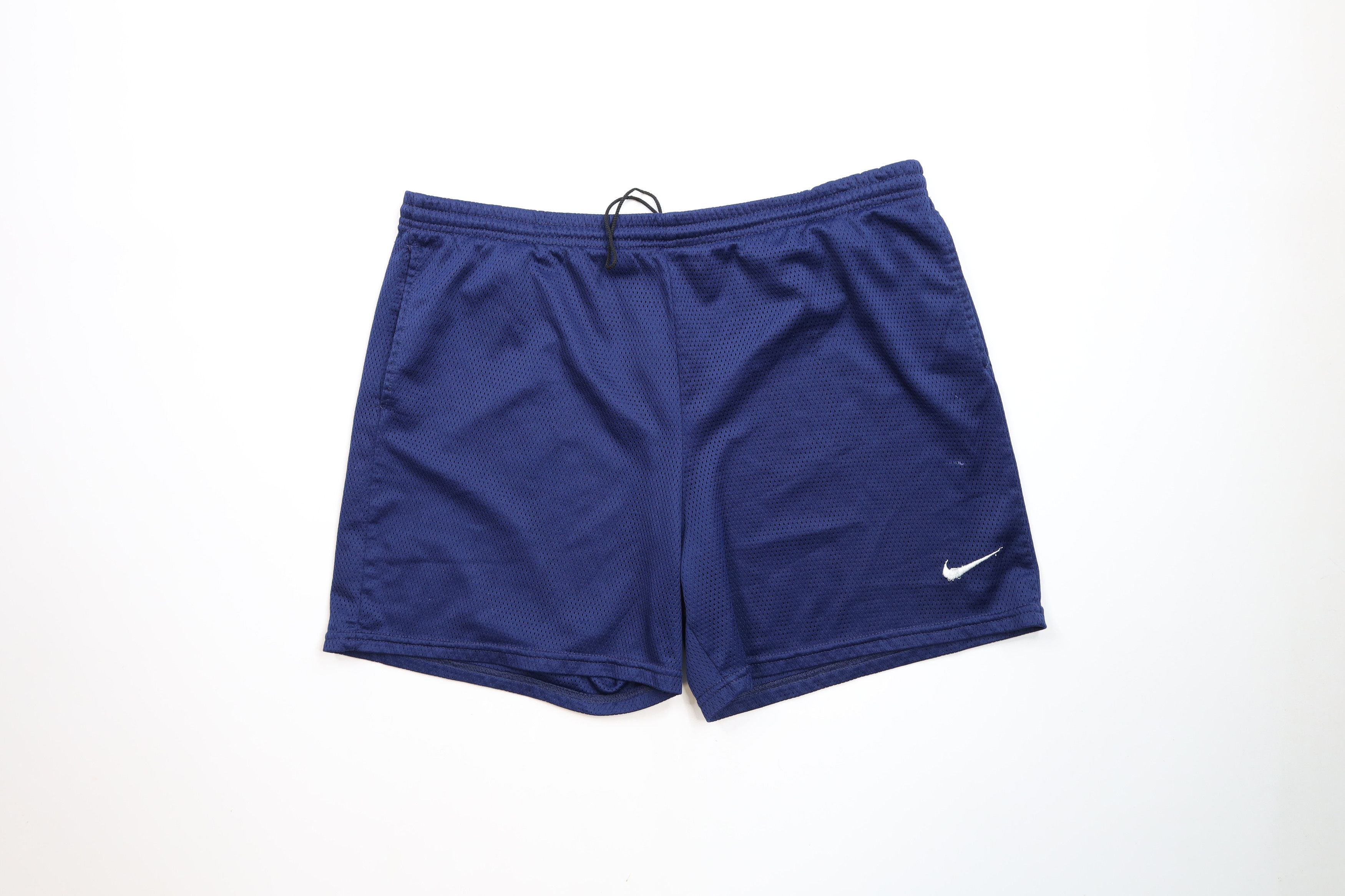 Nike × Vintage Vintage 90s Nike Scott Mini Swoosh Above Knee Shorts AS IS Size US 36 / EU 52 - 1 Thumbnail
