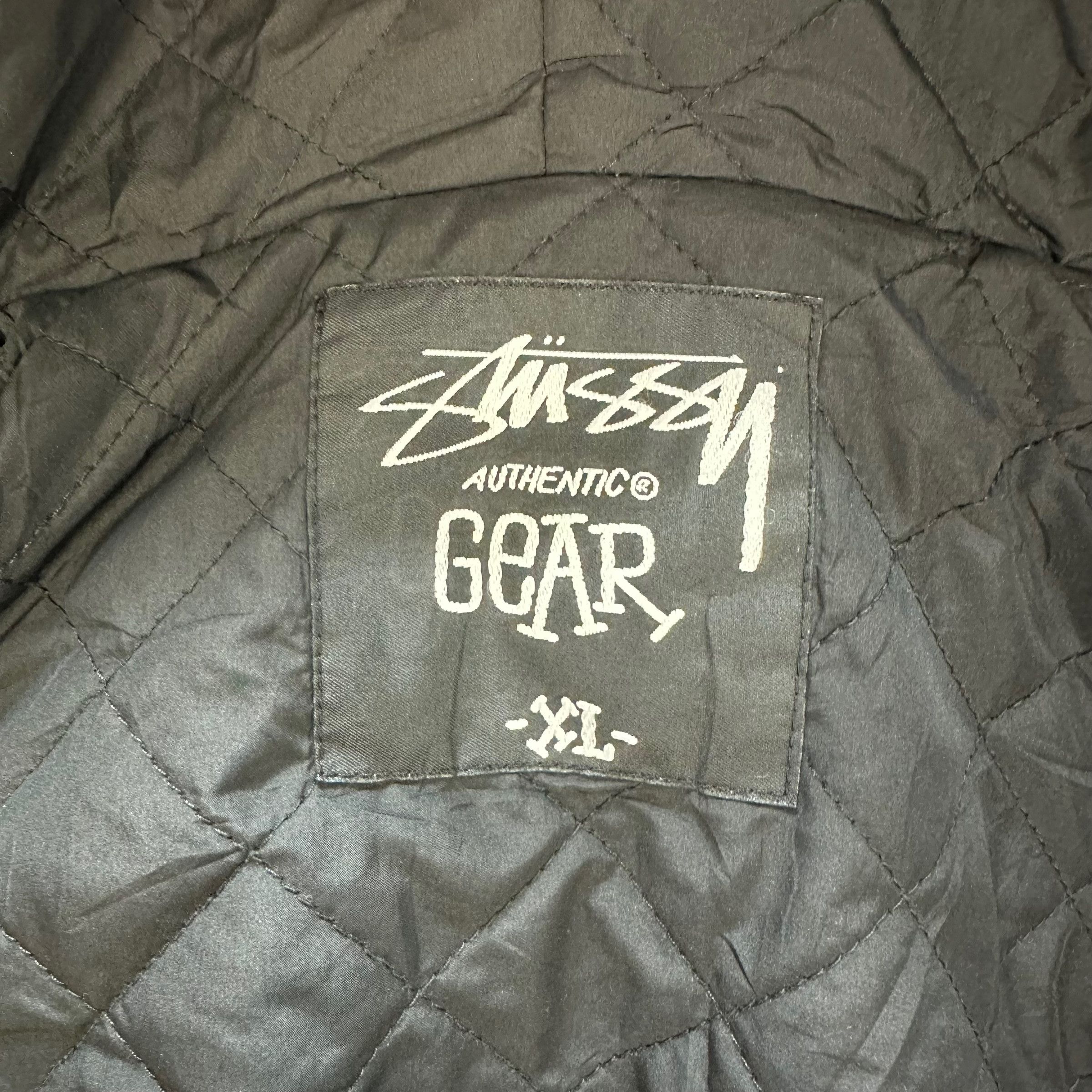 Stussy STUSSY EMBROIDERY BIG LOGO HOODIE VARSITY JACKET #8910-038 Size US XL / EU 56 / 4 - 10 Thumbnail