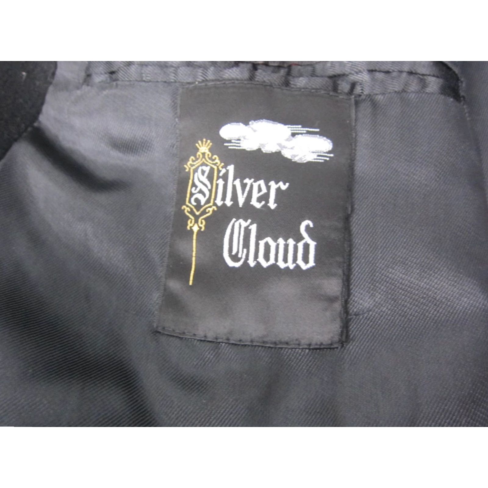 Vintage VINTAGE Silver Cloud Cashmere Trench Coat Mens 48L Black Overcoat Long Jacket Jacket Coat Overcoat Black 90s Mens Size US M / EU 48-50 / 2 - 6 Thumbnail