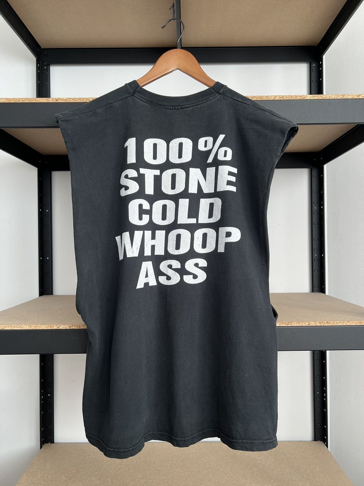 WWE Vintage 1998 Stone Cold Steve Austin 100% Whoop Ass WWE WWF Size US XL / EU 56 / 4 - 2 Thumbnail