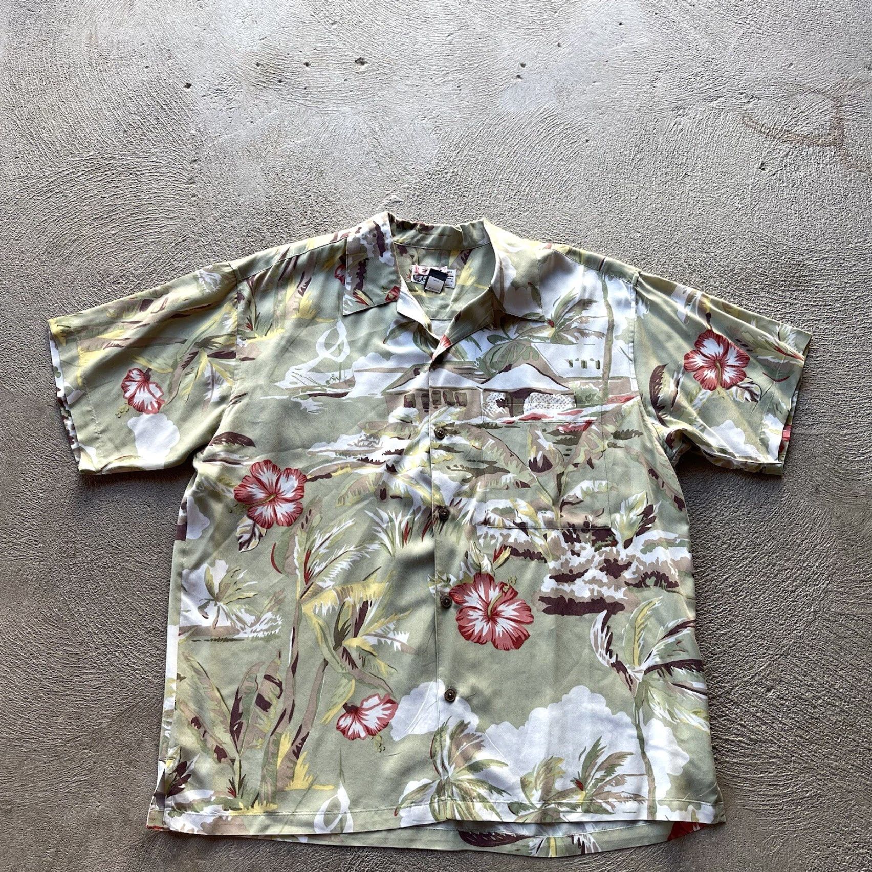 Patagonia Vintage Patagonia Shirt Mens Large White Button Up Pataloha Floral Loop Collar Size US L / EU 52-54 / 3 - 2 Thumbnail
