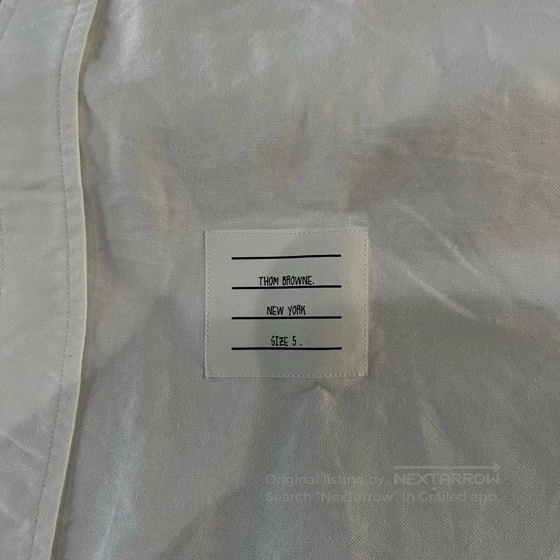 Thom Browne Thom Browne TB Armband Button Long-Sleeve Shirt. Size US XXL / EU 58 / 5 - 5 Thumbnail