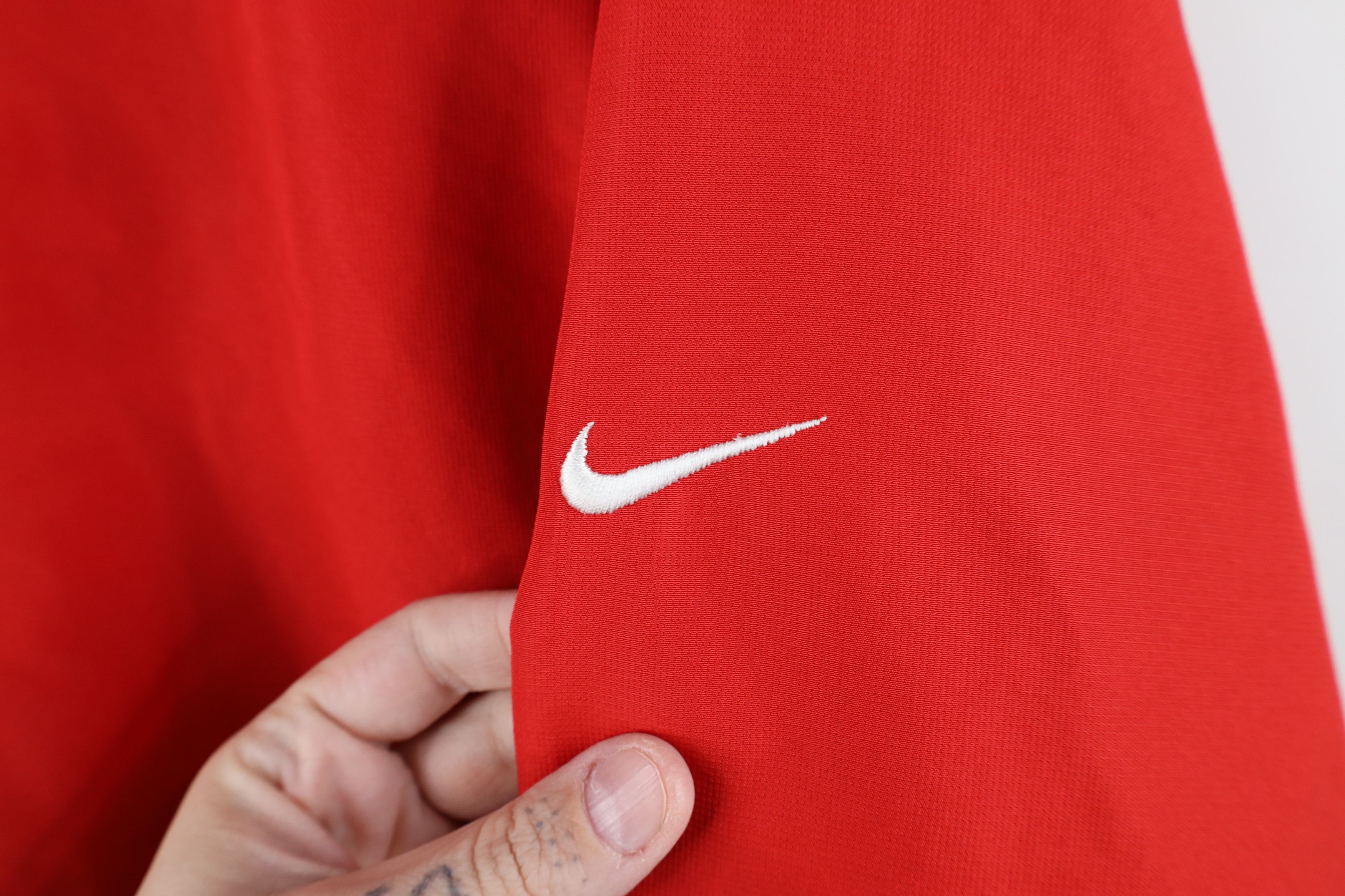 Nike Vintage Nike Scott Mini Swoosh Half Zip Pullover Jacket Red Size US M / EU 48-50 / 2 - 4 Thumbnail
