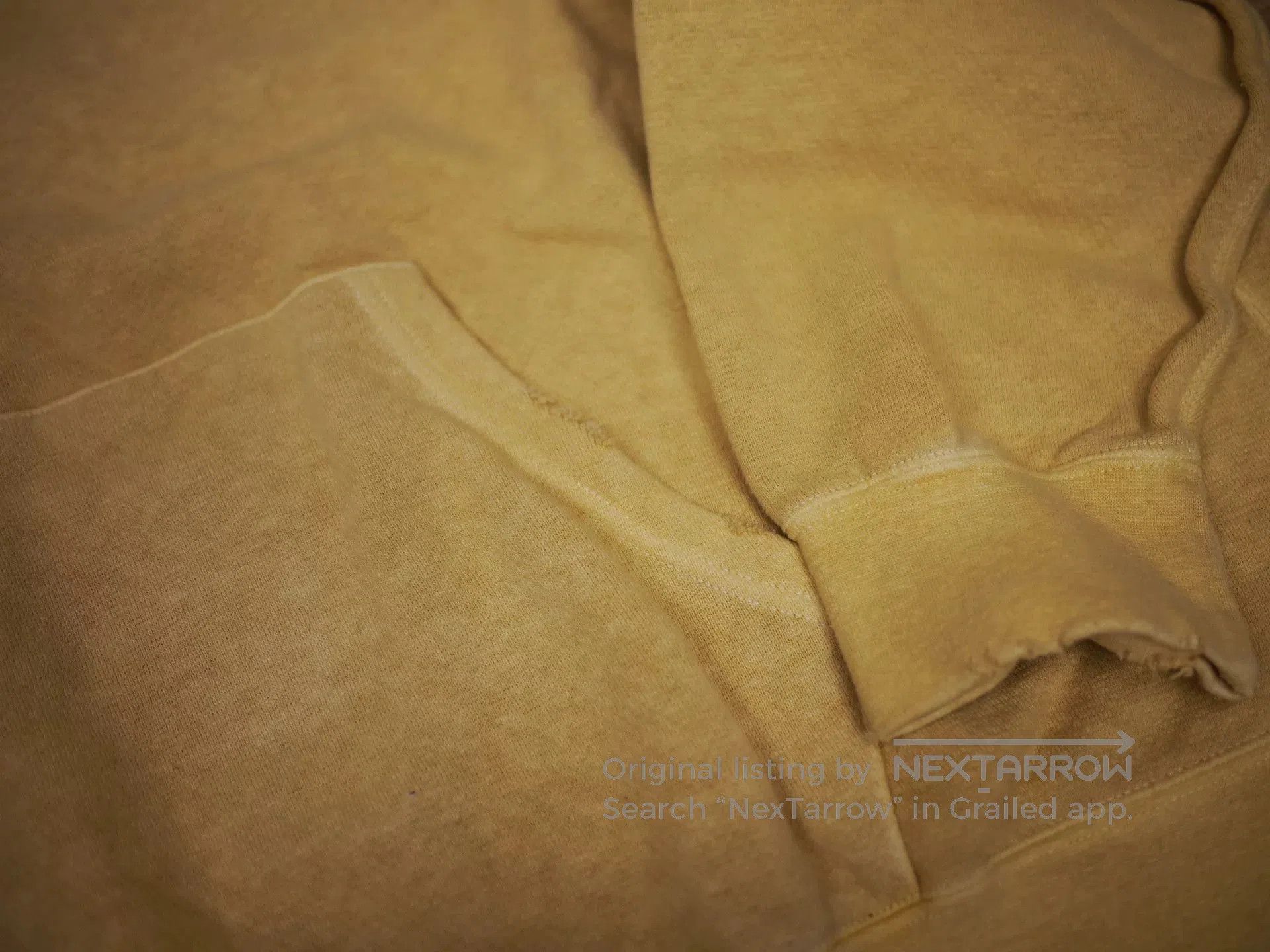 Visvim visvim jumbo zip sweat in yellow. Size US XL / EU 56 / 4 - 5 Thumbnail