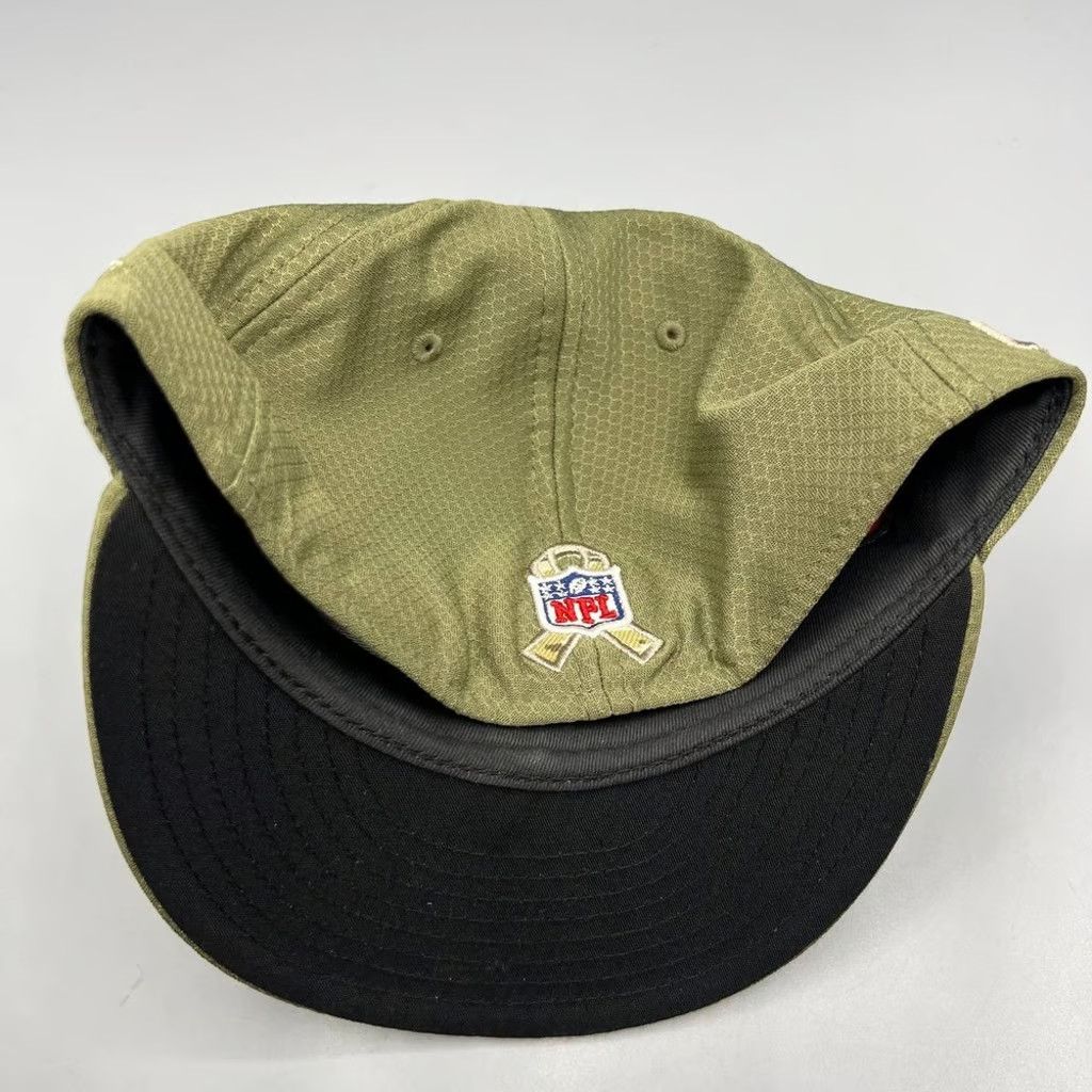 New Era Atlanta Falcons Hat Men 7 1/2 59Fifty New Era NFL Fitted Cap Size ONE SIZE - 4 Thumbnail