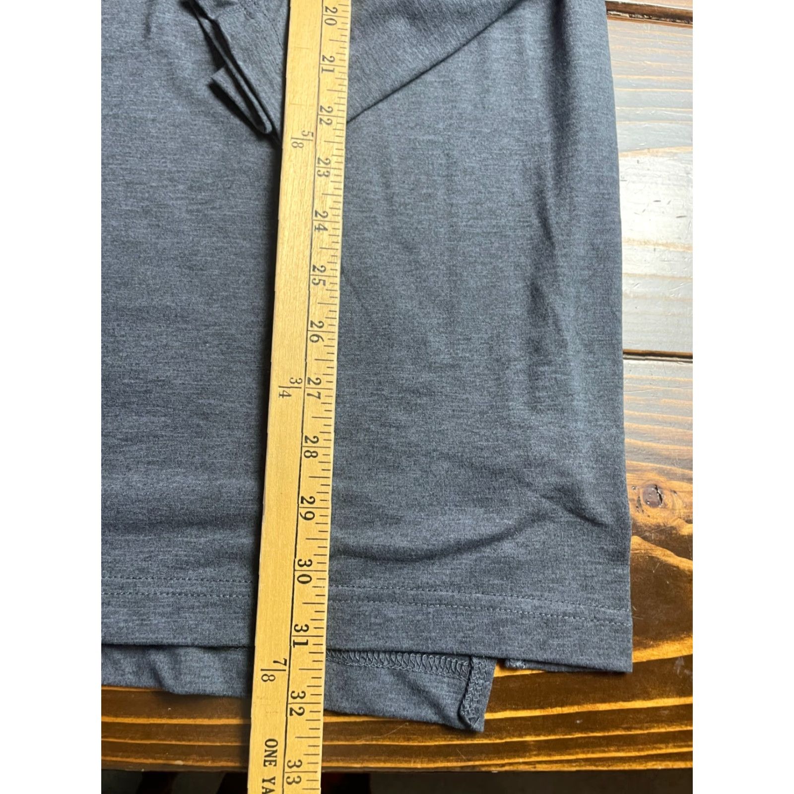 Reebok Reebok Shirt Mens 3XL Gray Activewear Long Sleeve Logo T-Shirt Size XXL / US 16-18 / IT 52-54 - 6 Thumbnail
