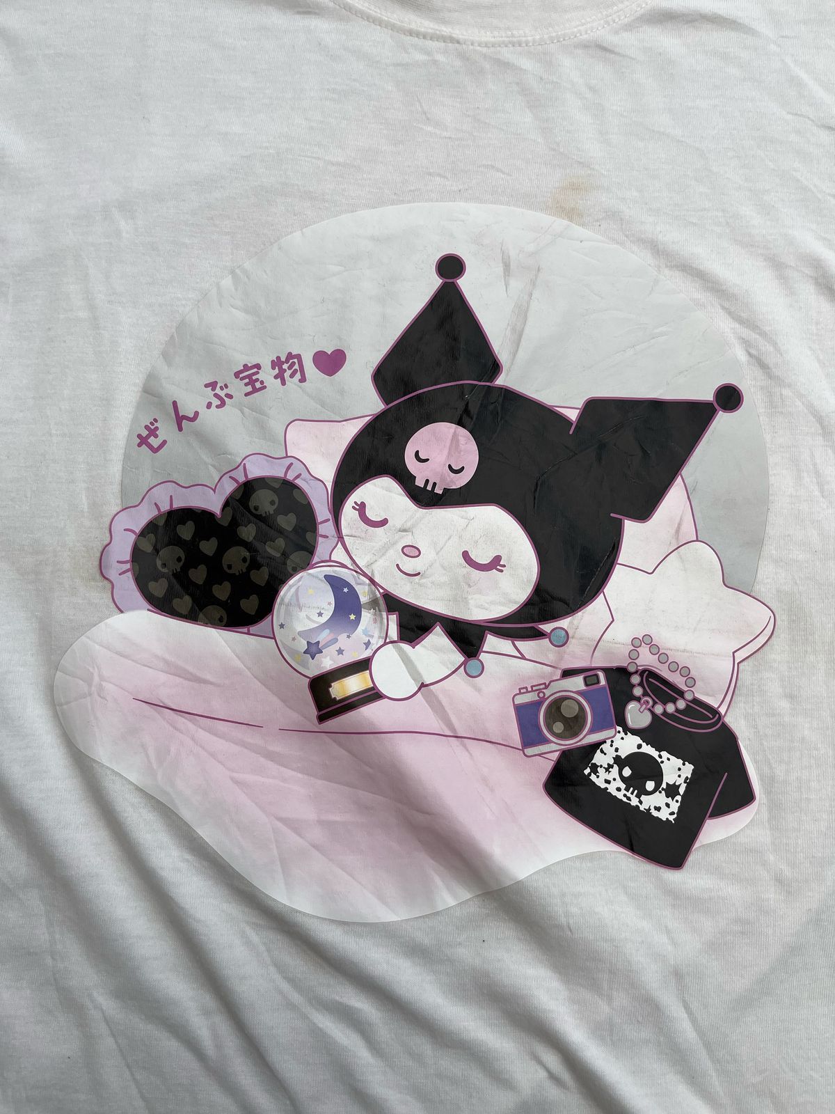 Anime Gothic Japanese Y2K Hello Kitty Kuromi Tee Size US S / EU 44-46 / 1 - 5 Thumbnail