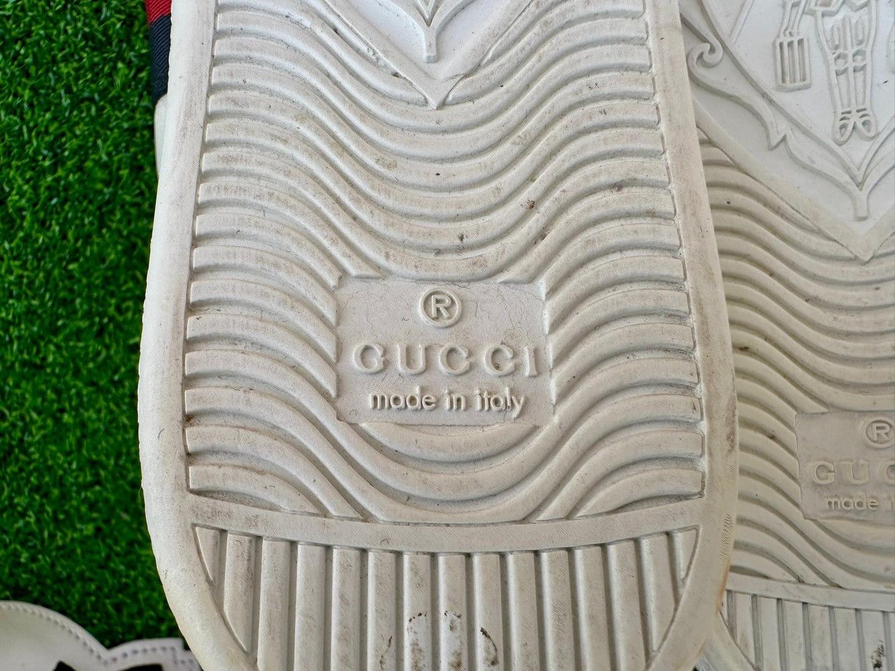 Gucci Authentic Gucci New Ace Vintage Web Crystal Pineapple Size US 8 / IT 38 - 9 Thumbnail