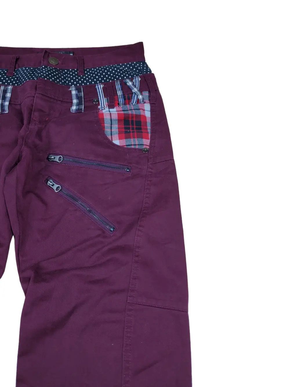 Japanese Brand × Vintage Vintage Pants Double Waist Stylish Design Size US 31 - 5 Thumbnail