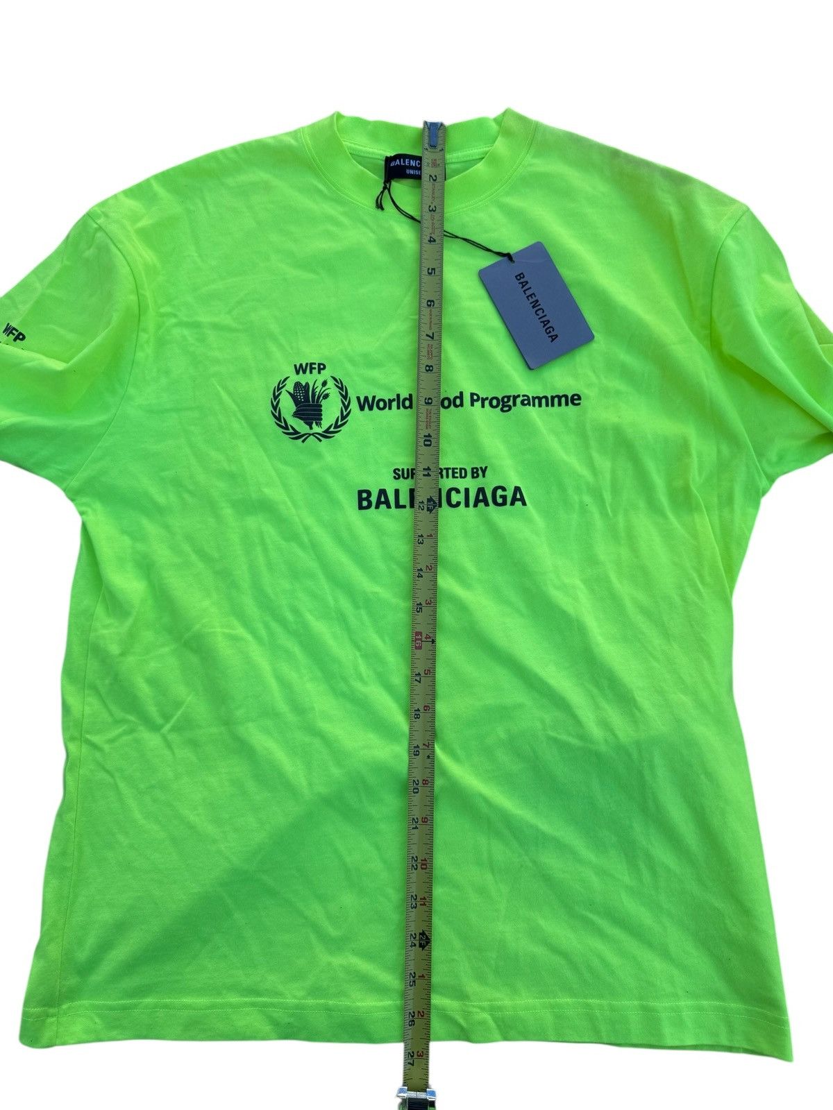 Balenciaga Balenciaga wfp t shirt Size US S / EU 44-46 / 1 - 7 Thumbnail
