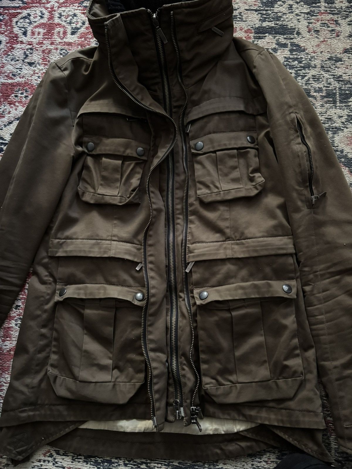 Yasuyuki Ishii Yasuyuki Ishii layered multi-zip cargo jacket Size US M / EU 48-50 / 2 - 5 Thumbnail