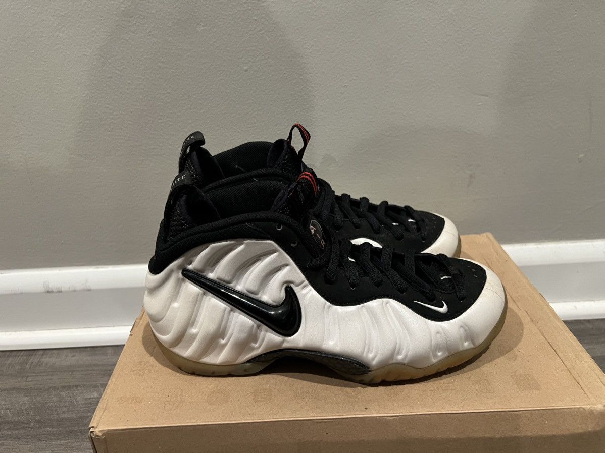 Nike Size 7.5 1997 OG Nike Air Foamposite Pro Pearl 830027-101 Size US 7.5 / EU 40-41 - 3 Thumbnail
