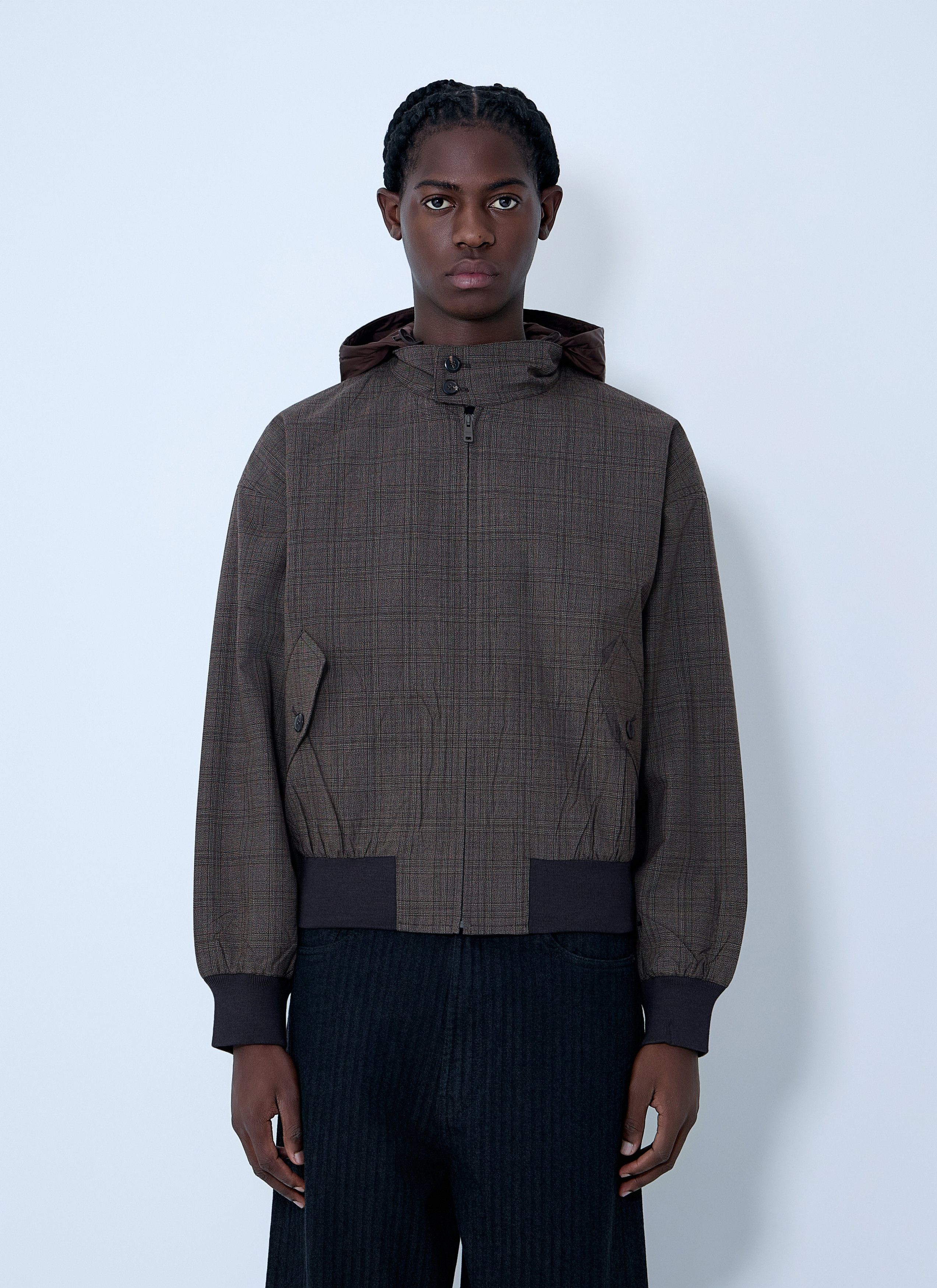 Hooded Wool Jacket