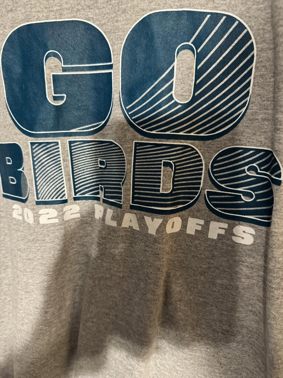 The Unbranded Brand Philadelphia Eagles Go Birds S/S T-Shirt Gray Men Sz XL Size ONE SIZE - 5 Thumbnail