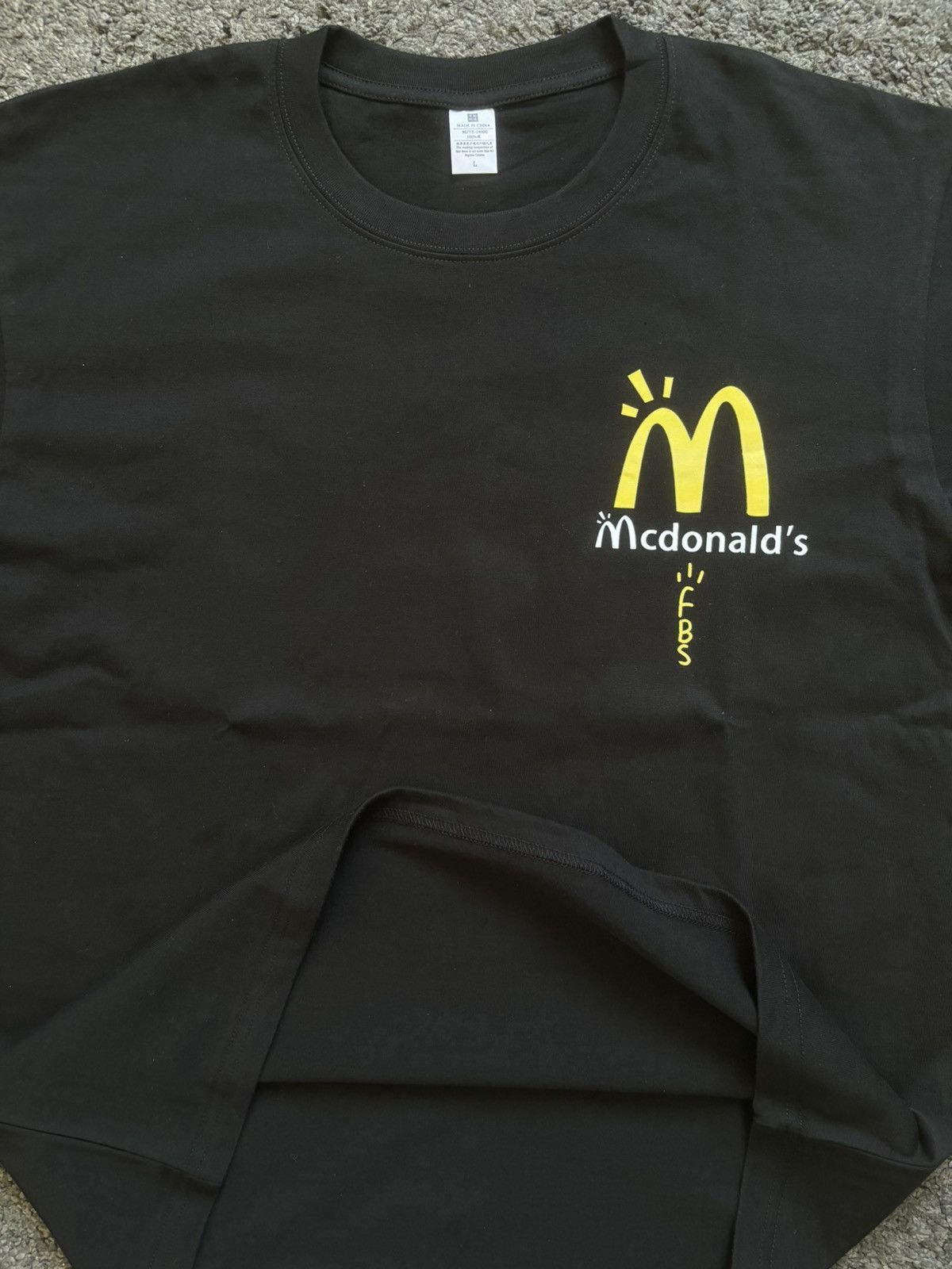 CNCPTS × Vintage Vintage McDonald’s delicious food heavyweight black tee Size US M / EU 48-50 / 2 - 9 Thumbnail