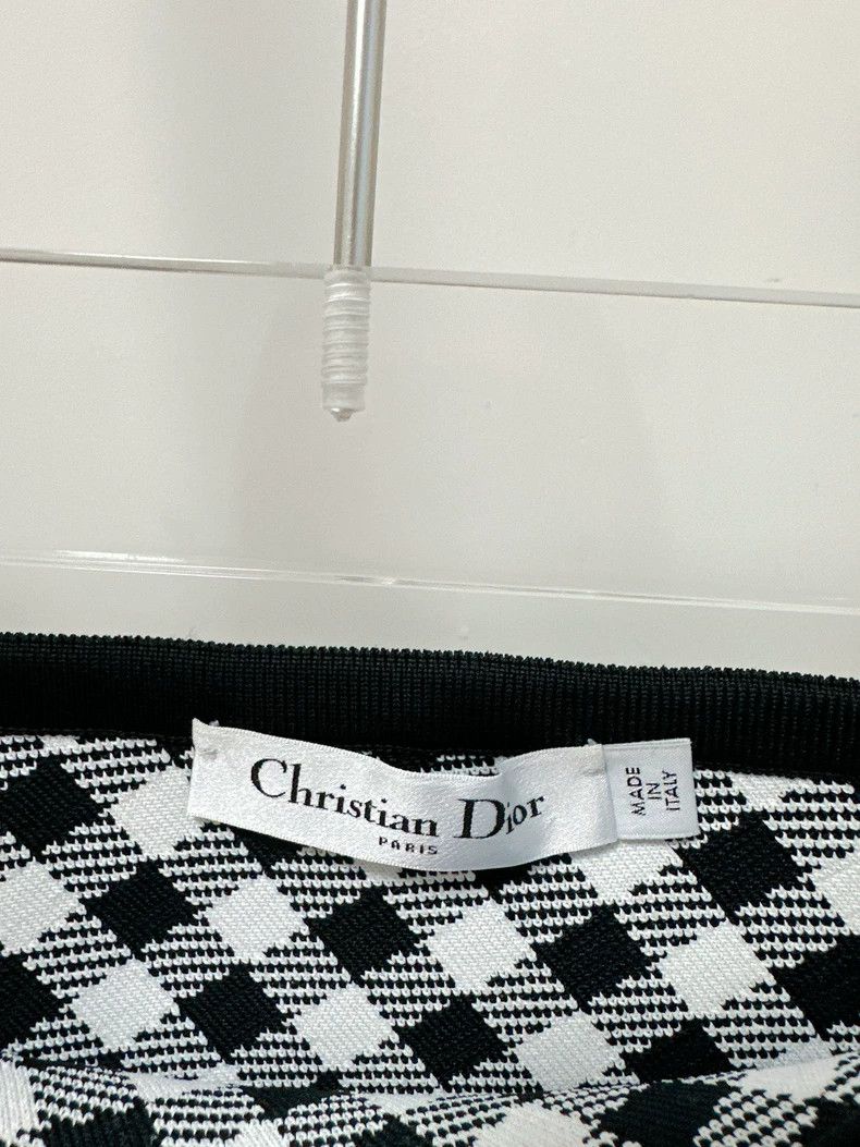 Dior Dior Qianniao check knitted skirt Size 24" / US 00 / IT 34 - 2 Thumbnail