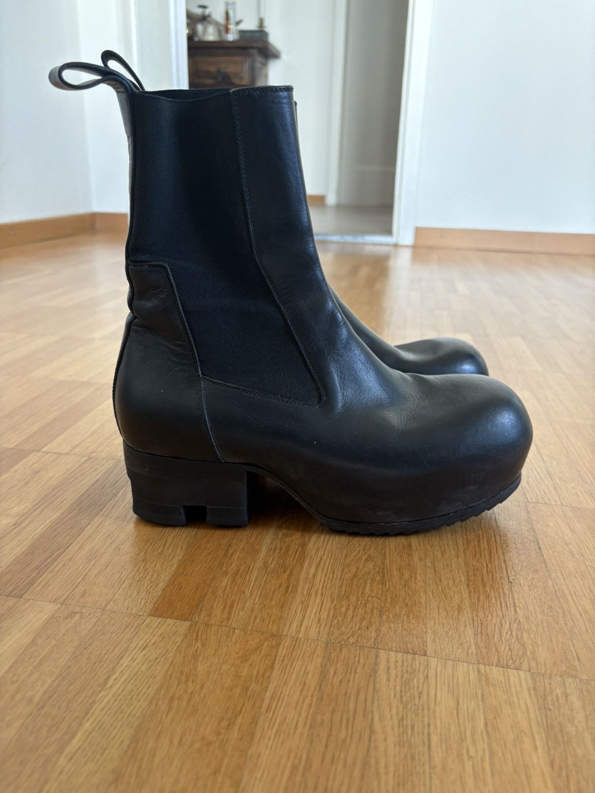 Rick Owens Rick Owens beatle ballast boots 38EU | Grailed