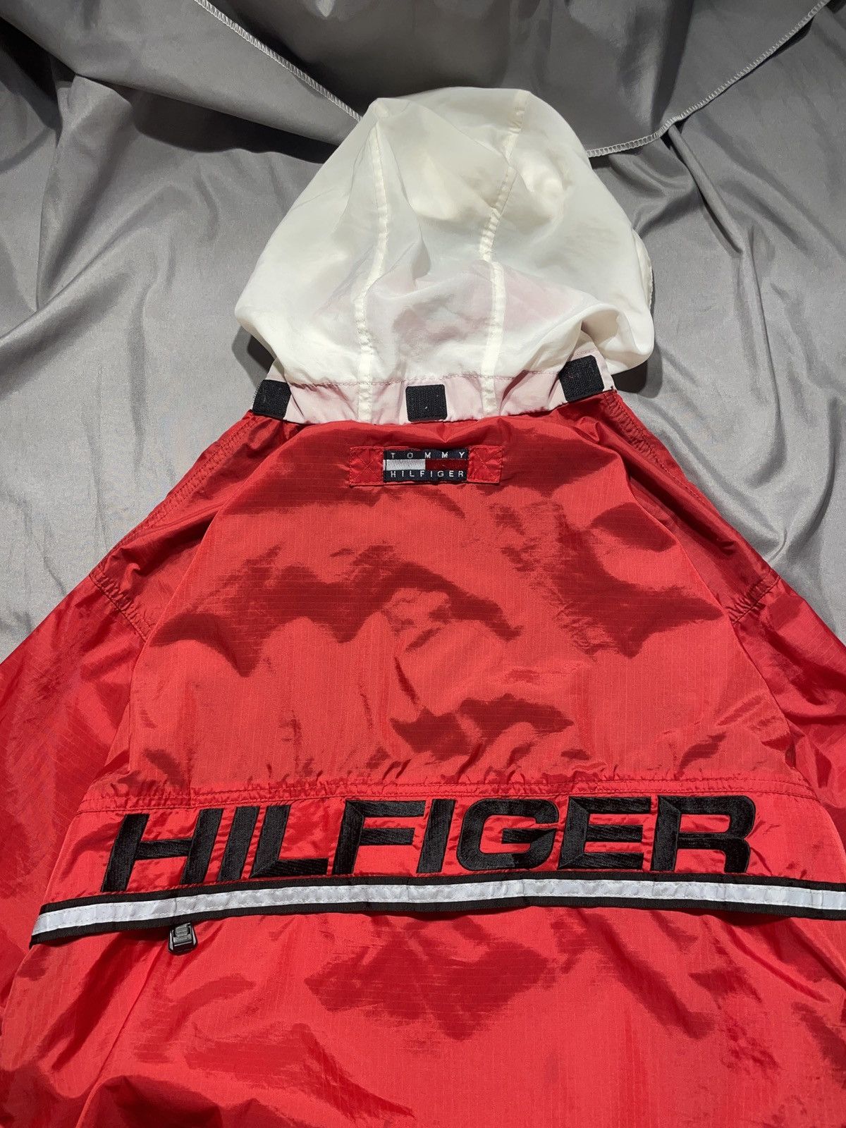 Tommy Hilfiger × Vintage 90s rare Tommy Hilfiger light anorak jacket vintage Size US L / EU 52-54 / 3 - 13 Thumbnail