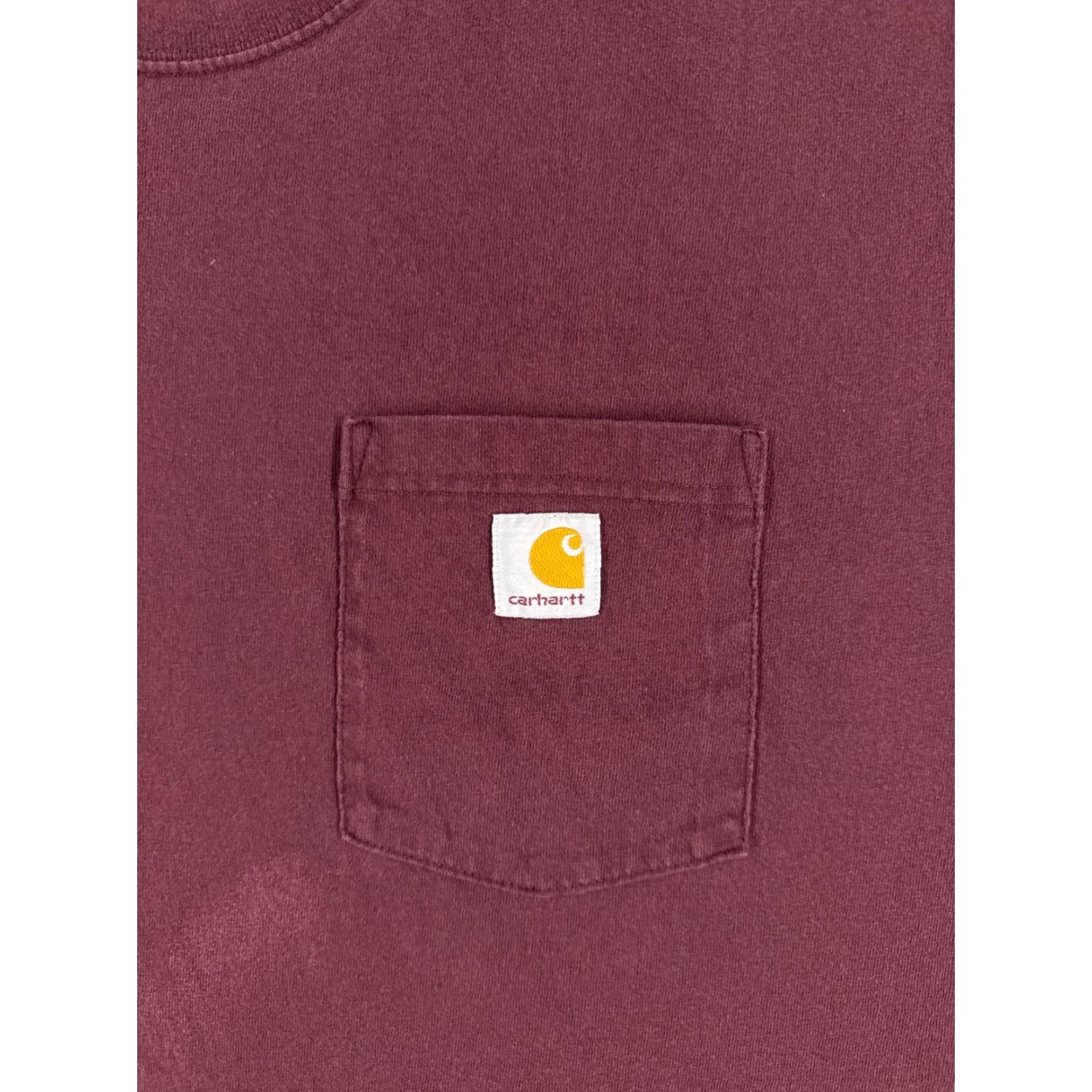 Carhartt VINTAGE Carhartt Shirt Men Extra Large Red Short Sleeve Henley Cotton Pocket Workwear Size US XL / EU 56 / 4 - 6 Thumbnail