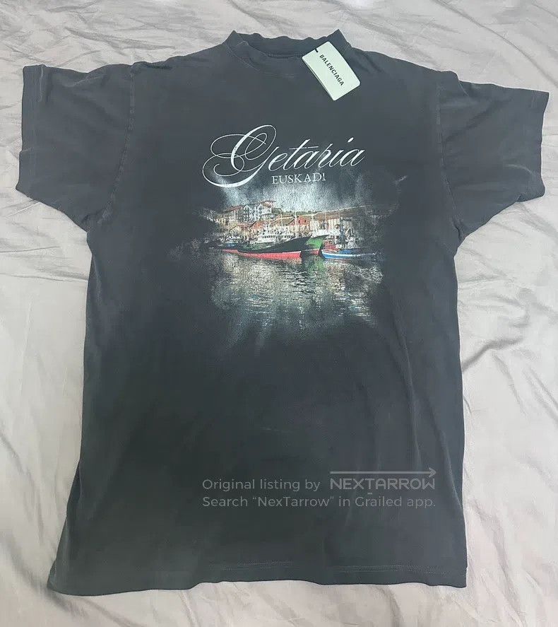 Other Balenciaga Nautical Vintage Short Sleeve T-Shirt Size US S / EU 44-46 / 1 - 1 Thumbnail