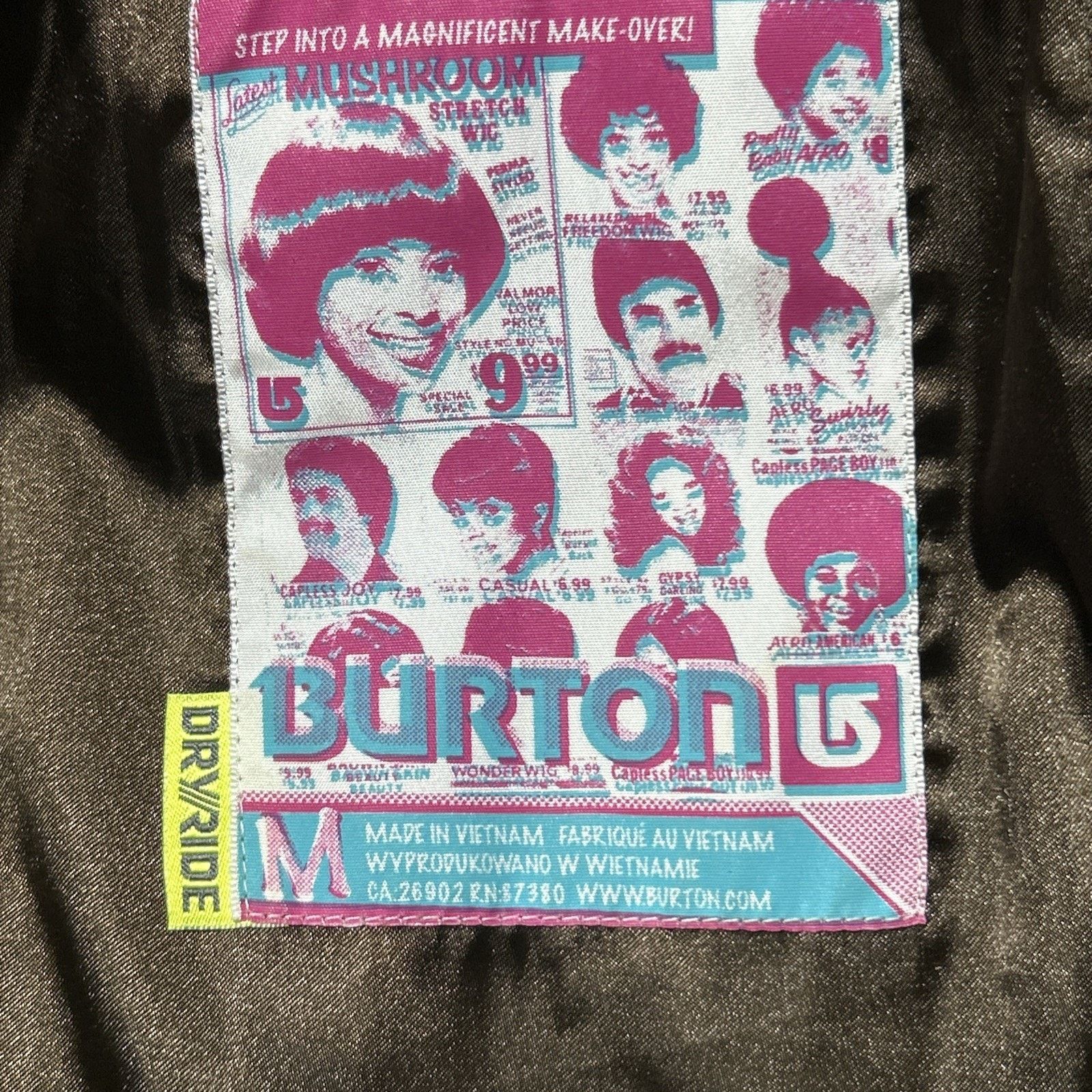 Burton BURTON Mushroom Dryride Fur Hood Goose Down Puff Jacket Med Size US M / EU 48-50 / 2 - 6 Thumbnail