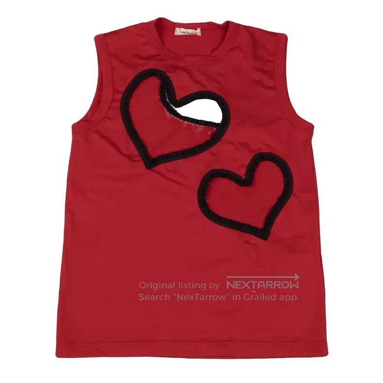 Comme des Garcons Comme Des Garcons Heart Cutout Vest Size S / US 4 / IT 40 - 2 Thumbnail
