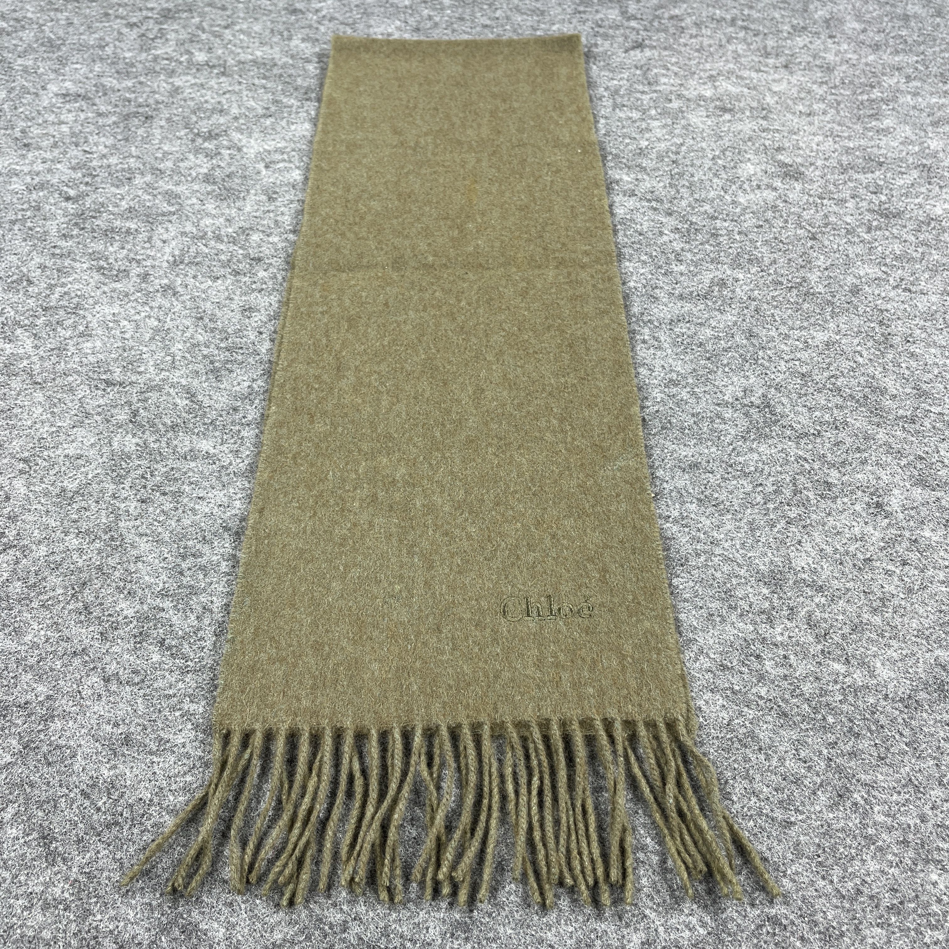 Chloe Chloe Plain Scarf / Muffler / Neckwear T1014 Size ONE SIZE - 2 Thumbnail