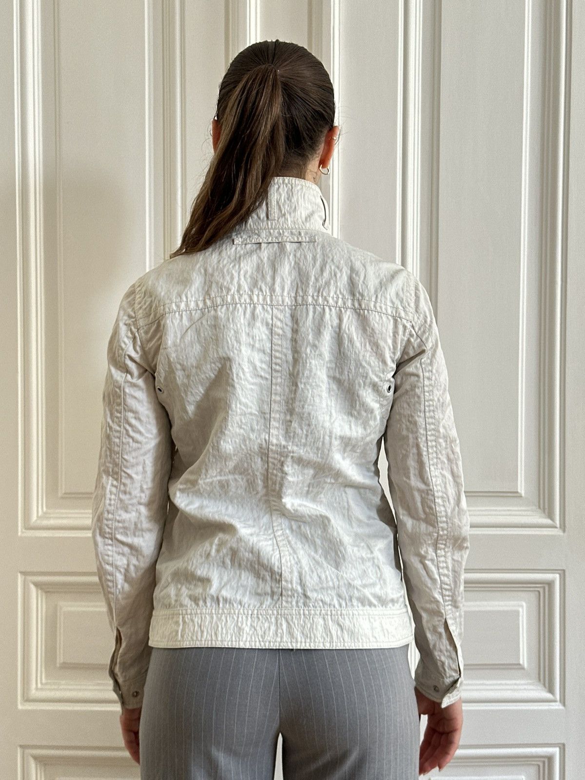 Prada Prada Sport Vintage Rare 90s Women’s Luxury Cropped Jacket Size M / US 6-8 / IT 42-44 - 8 Thumbnail