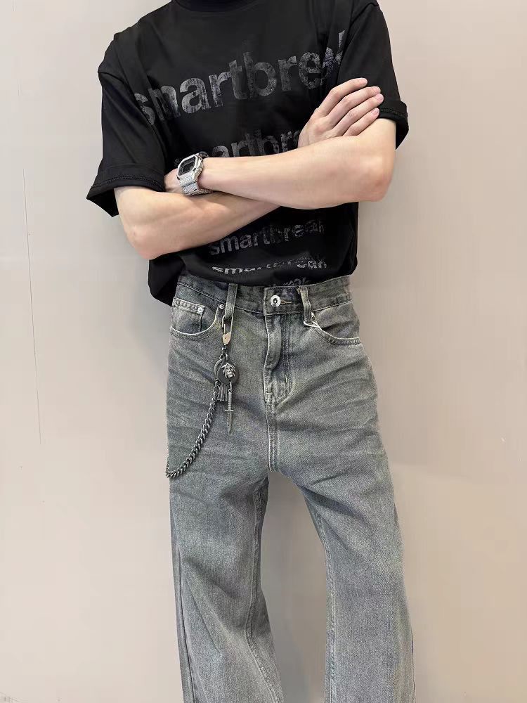 Japanese Brand × Jean Vintage street casual micro flare jeans Size US 34 / EU 50 - 5 Thumbnail