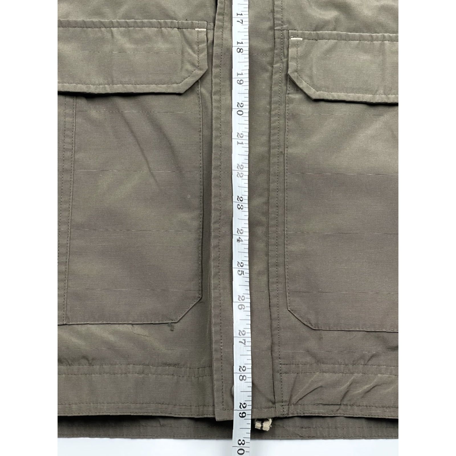 Vintage World Wide Sportsman Vest Shirt Men M Lined Fishing Vest Zip Pockets Cargo Utility Nylon Canvas Green Outdoor Size US M / EU 48-50 / 2 - 8 Thumbnail
