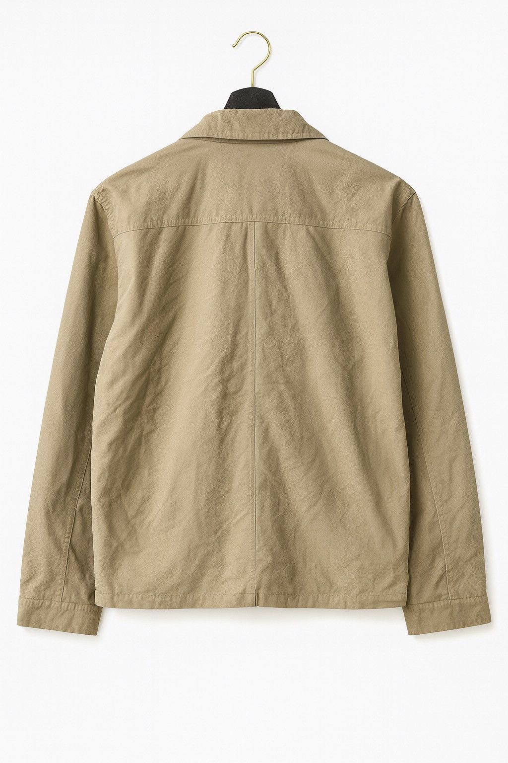 Japanese Brand Doarat Inc Beige Zip-Up Jacket – Japanese Streetwear Classic Size US M / EU 48-50 / 2 - 2 Thumbnail