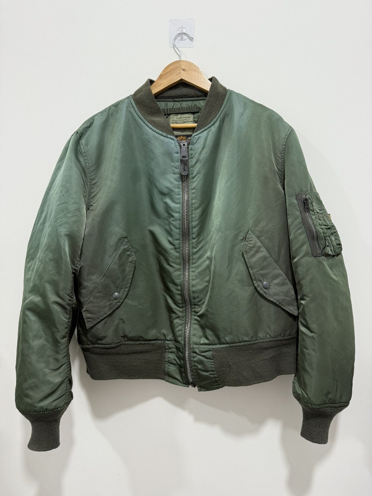 Vtg Alpha Industries Bomber Jacket MA-1