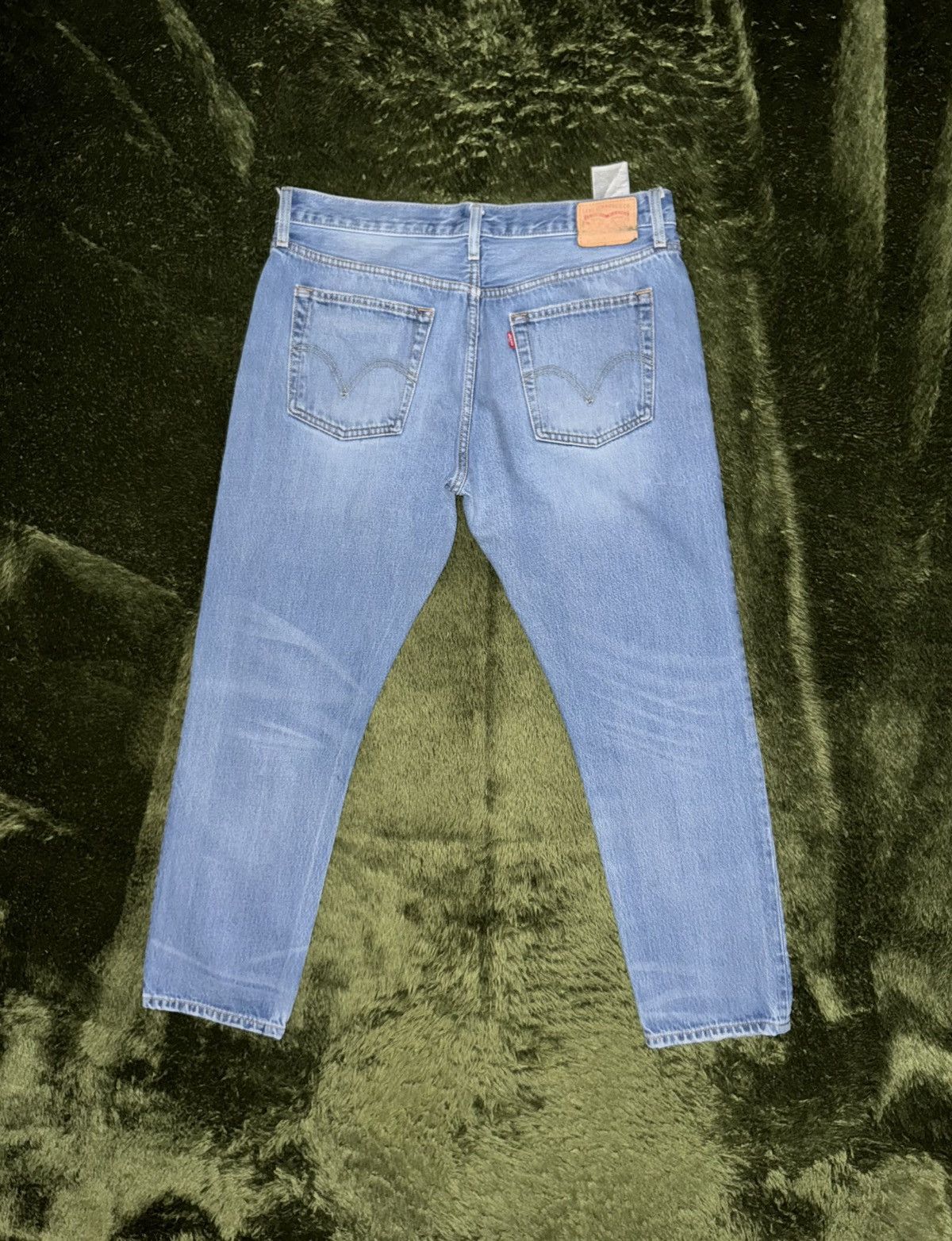 Levi's [W31/L32] Levi’s 501 CT Leather Label Indigo washed Denim Size US 31 - 8 Thumbnail