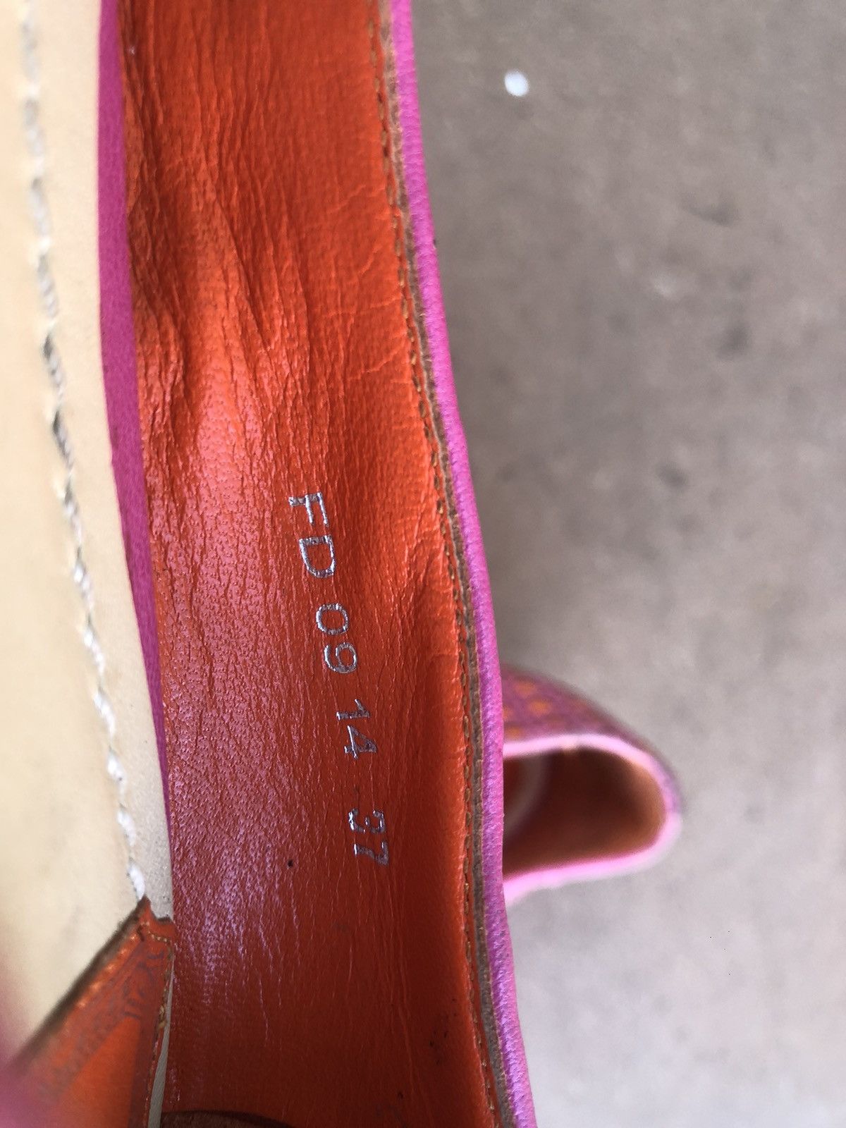 Christian Dior Monsieur Christian Dior Pink Leather Size 37 Size US 7 / IT 37 - 8 Thumbnail